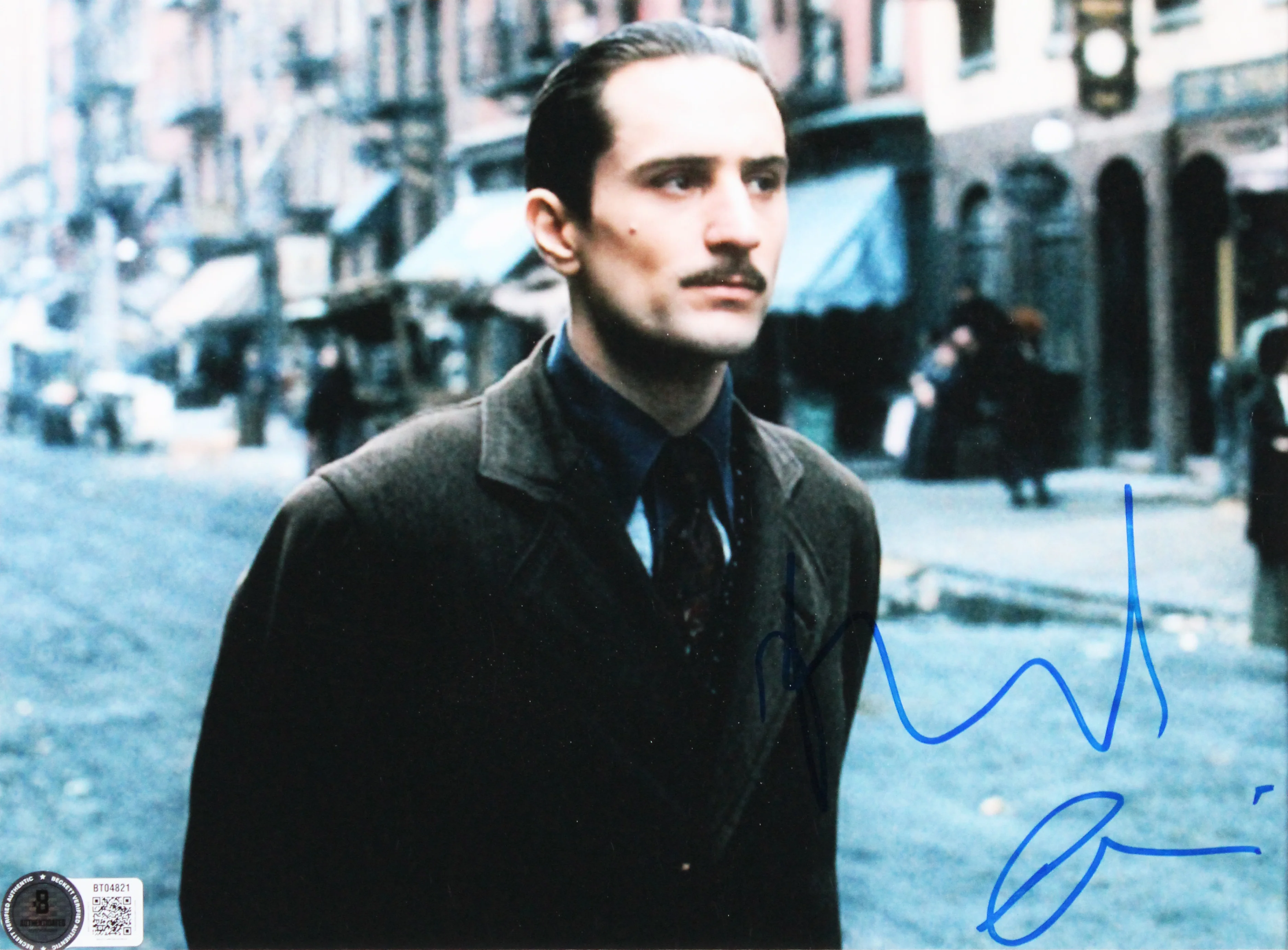 Al Pacino & Robert De Niro The Godfather 2 Authentic Signed Framed Display BAS - Image 3