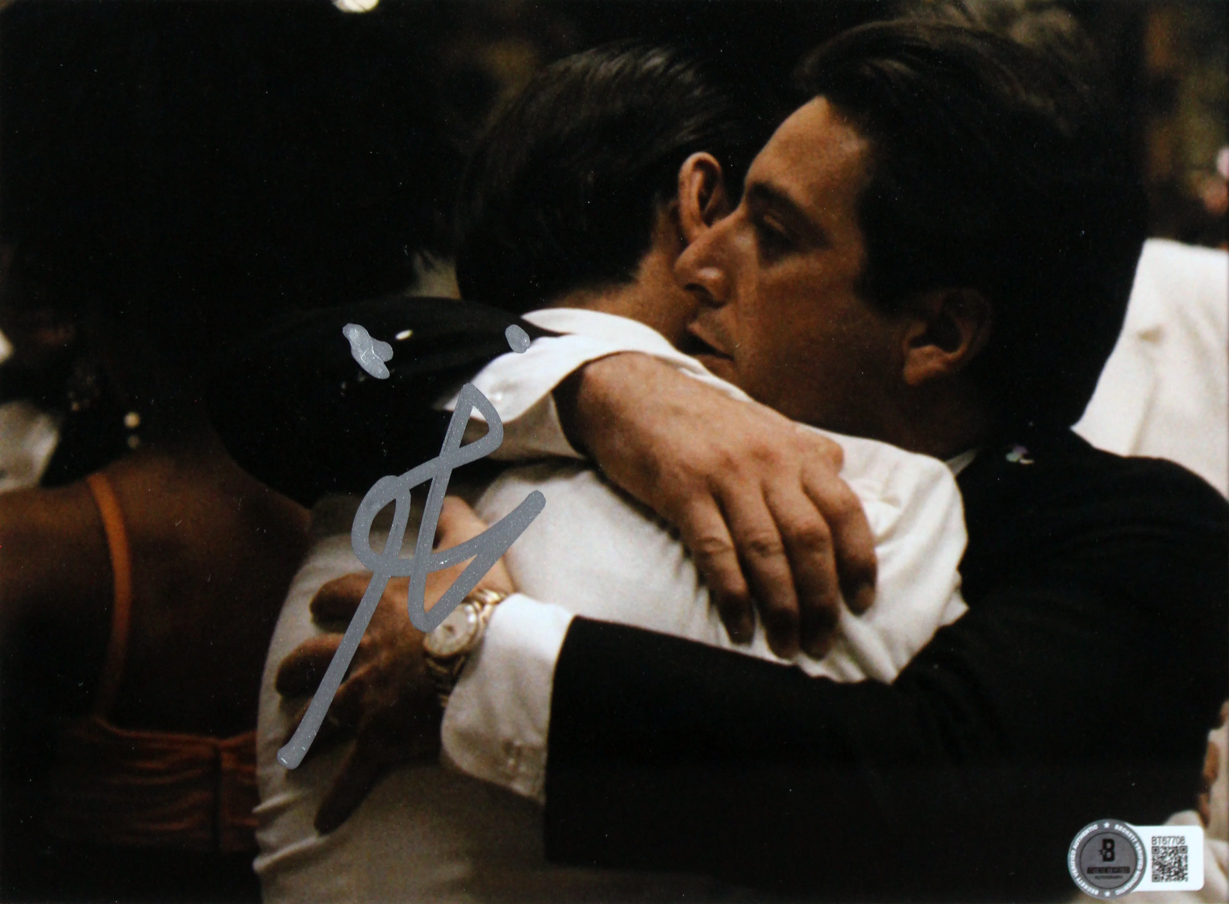 Al Pacino & Robert De Niro The Godfather 2 Authentic Signed Framed Display BAS - Image 4