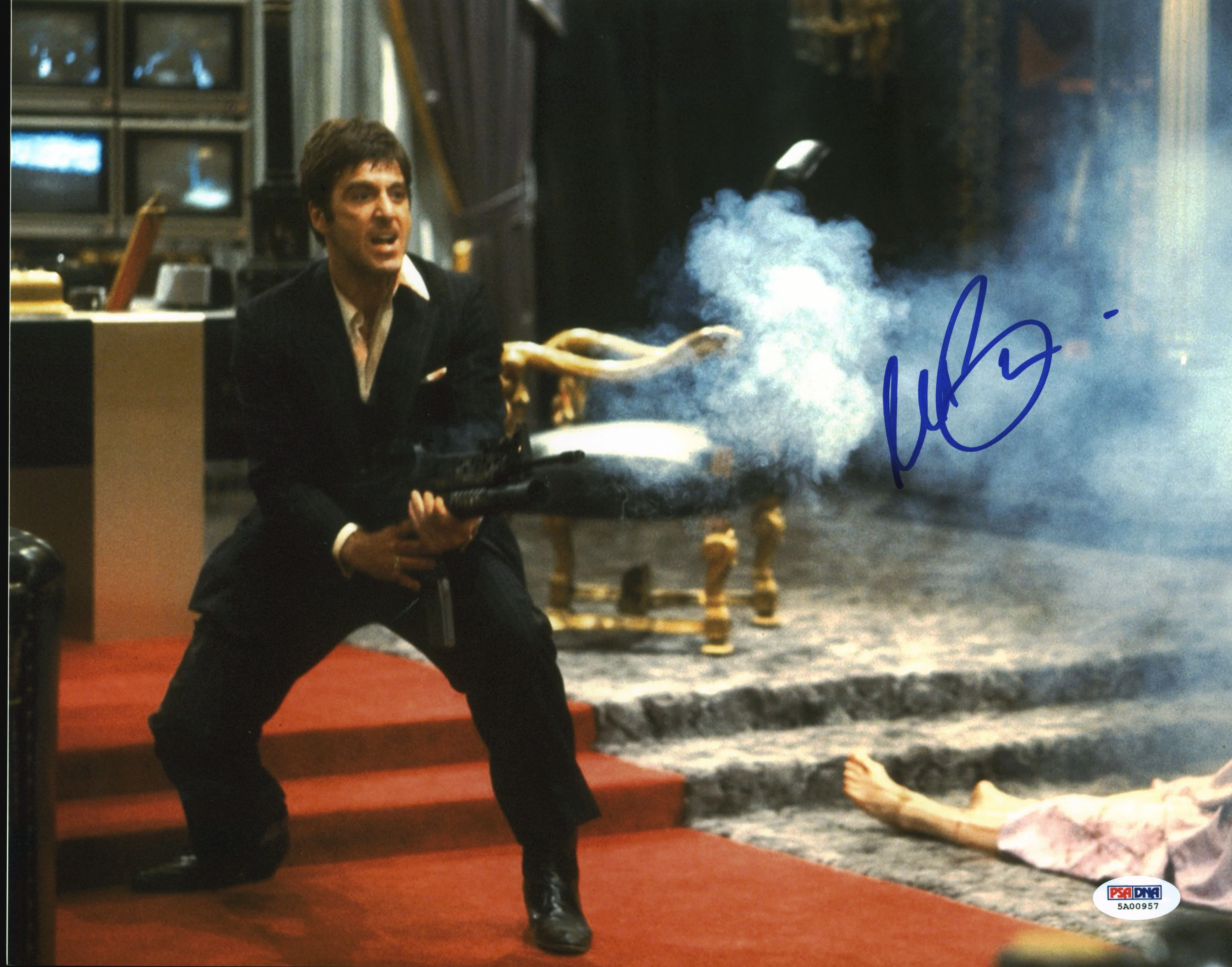 Al Pacino Scarface Authentic Signed 11x14 Horizontal Photo Auto 10! PSA Itp 2 - Image 2