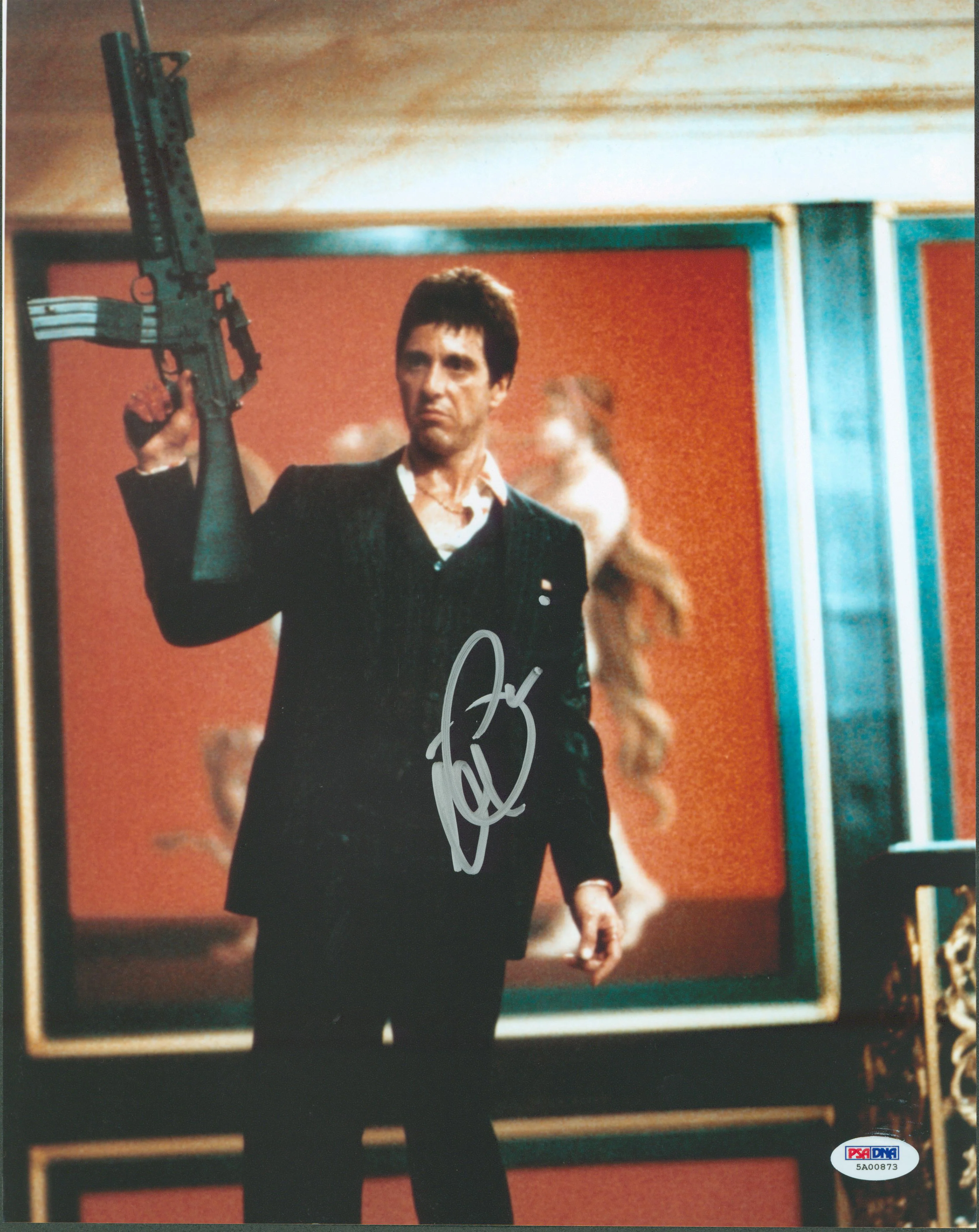 Al Pacino Scarface Authentic Signed 11x14 Photo Autographed PSA/DNA #5A00873 - Image 2
