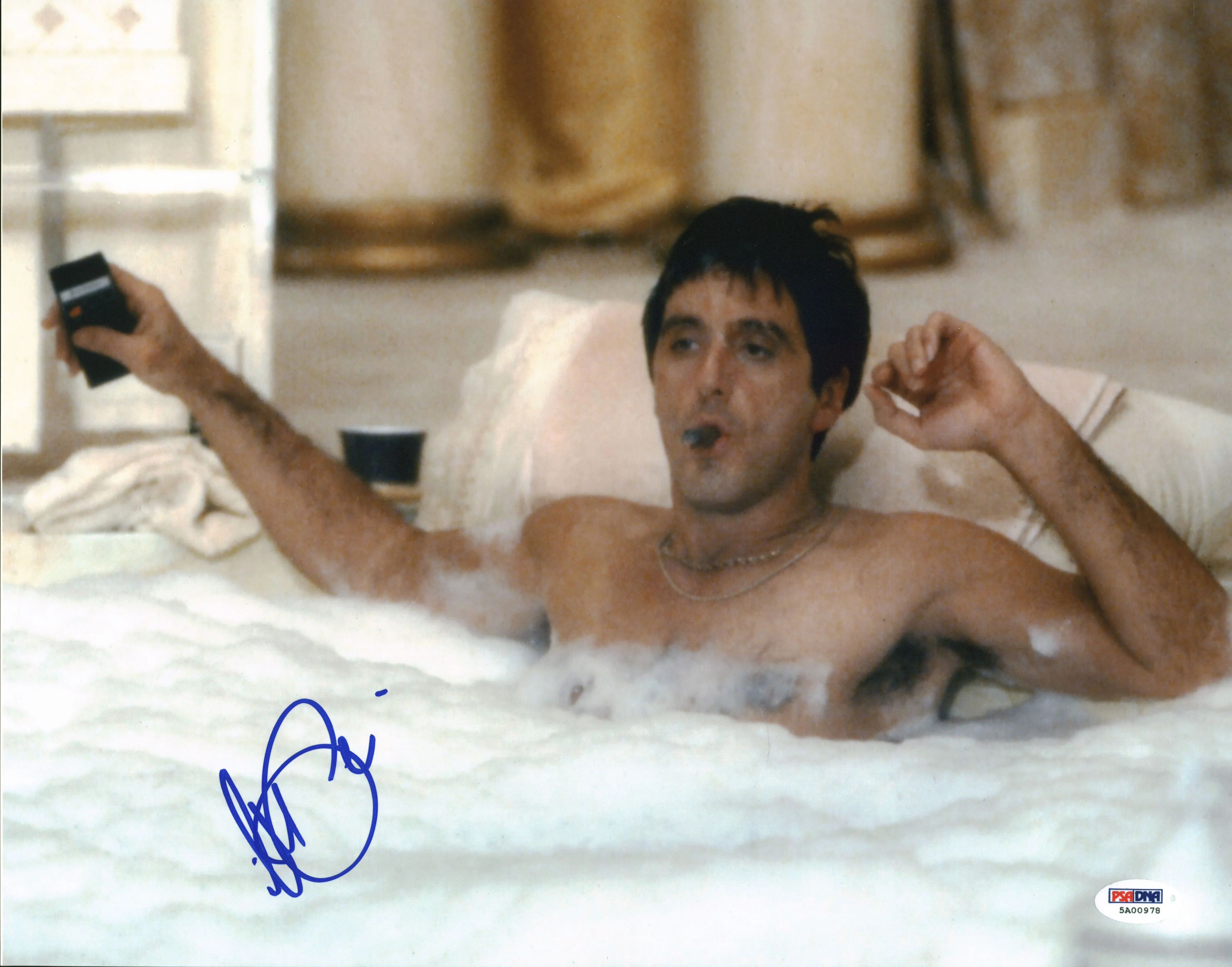 Al Pacino Scarface Signed 11x14 Horizontal Photo Auto 10! PSA/DNA Itp #5A00978 - Image 2