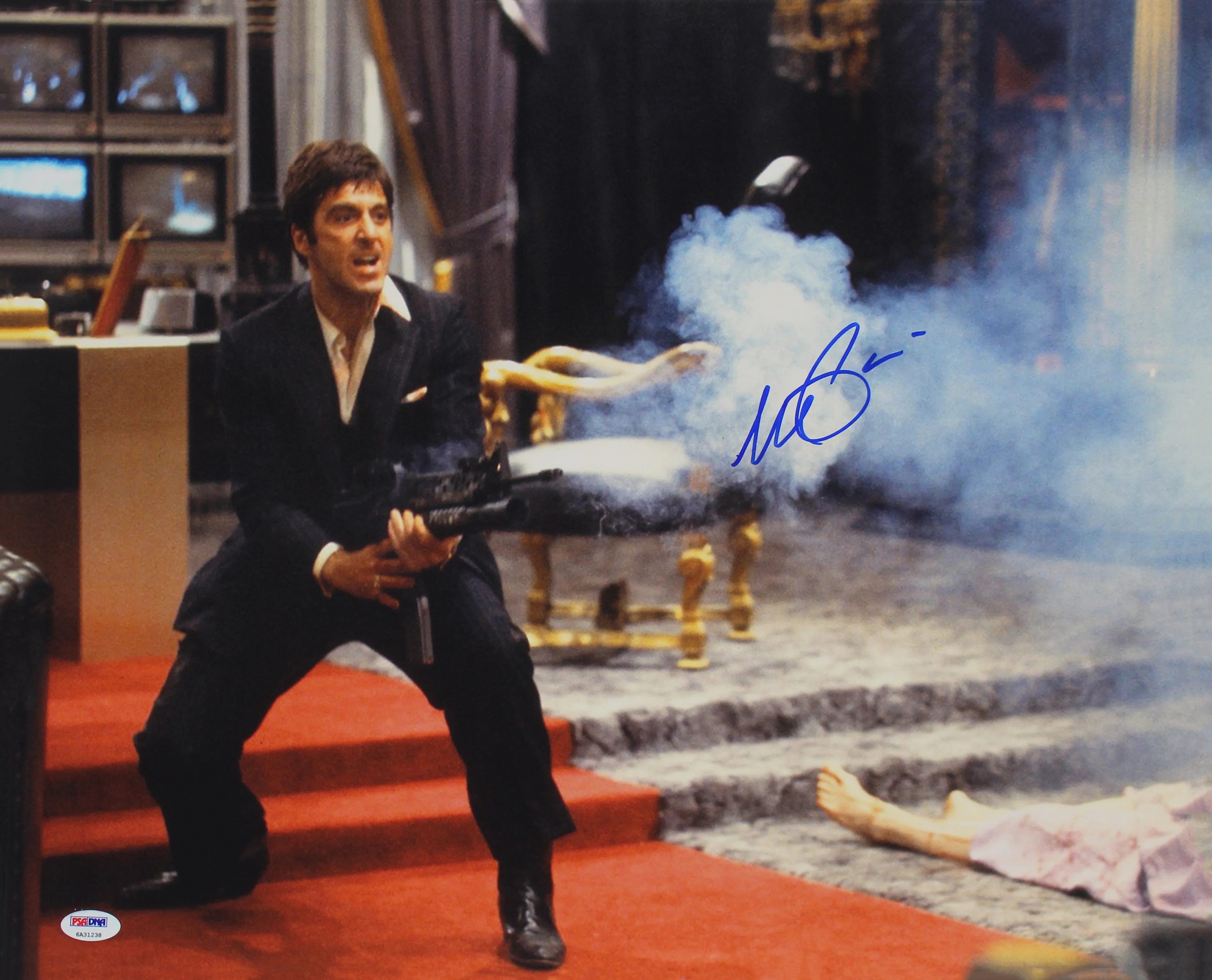 Al Pacino Scarface Signed 16x20 Say Hello To My Little Friend Photo Auto 10! PSA - Image 2