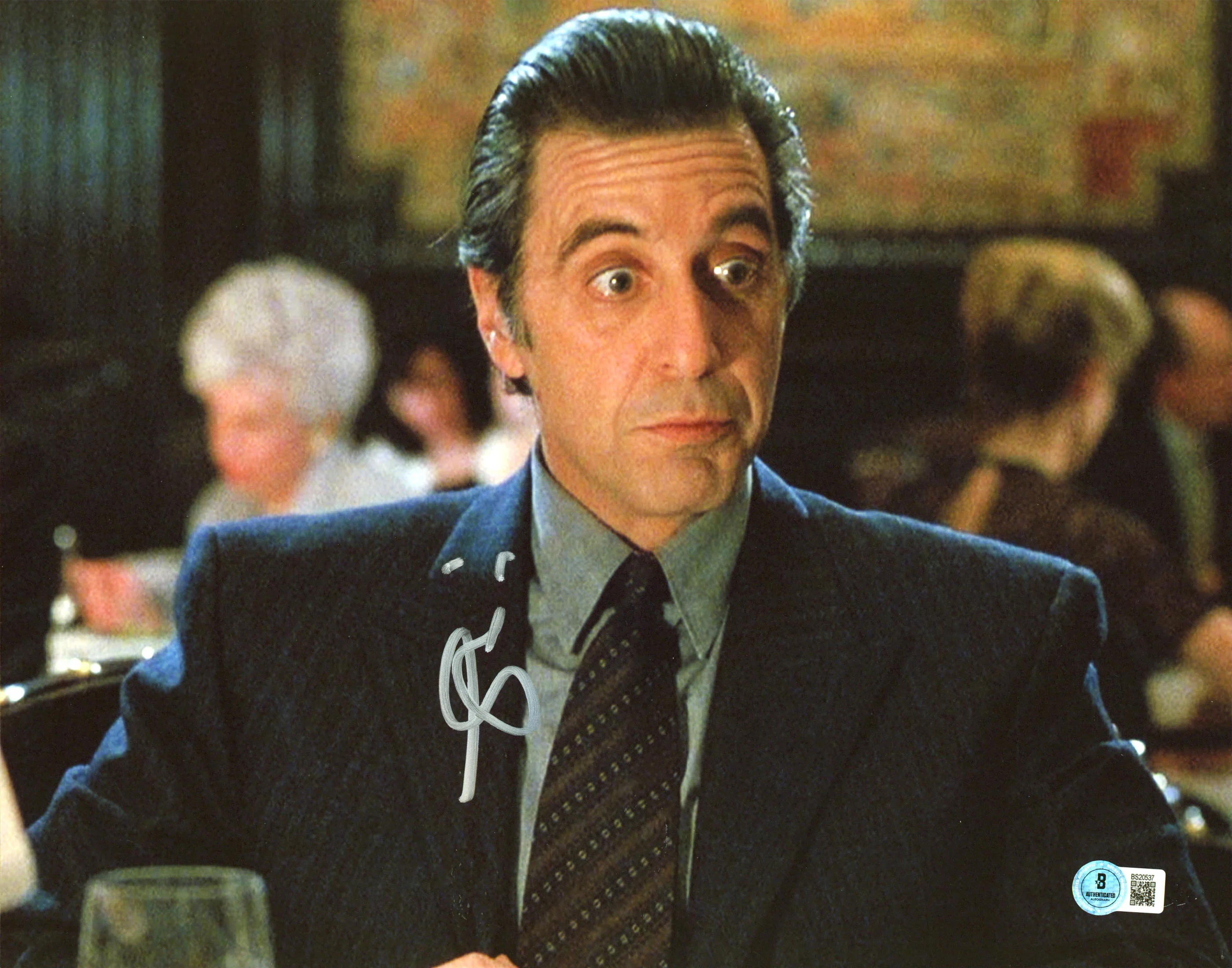 Al Pacino Scent Of A Woman Authentic Signed 11x14 Horizontal Photo BAS #BS20537 - Image 2
