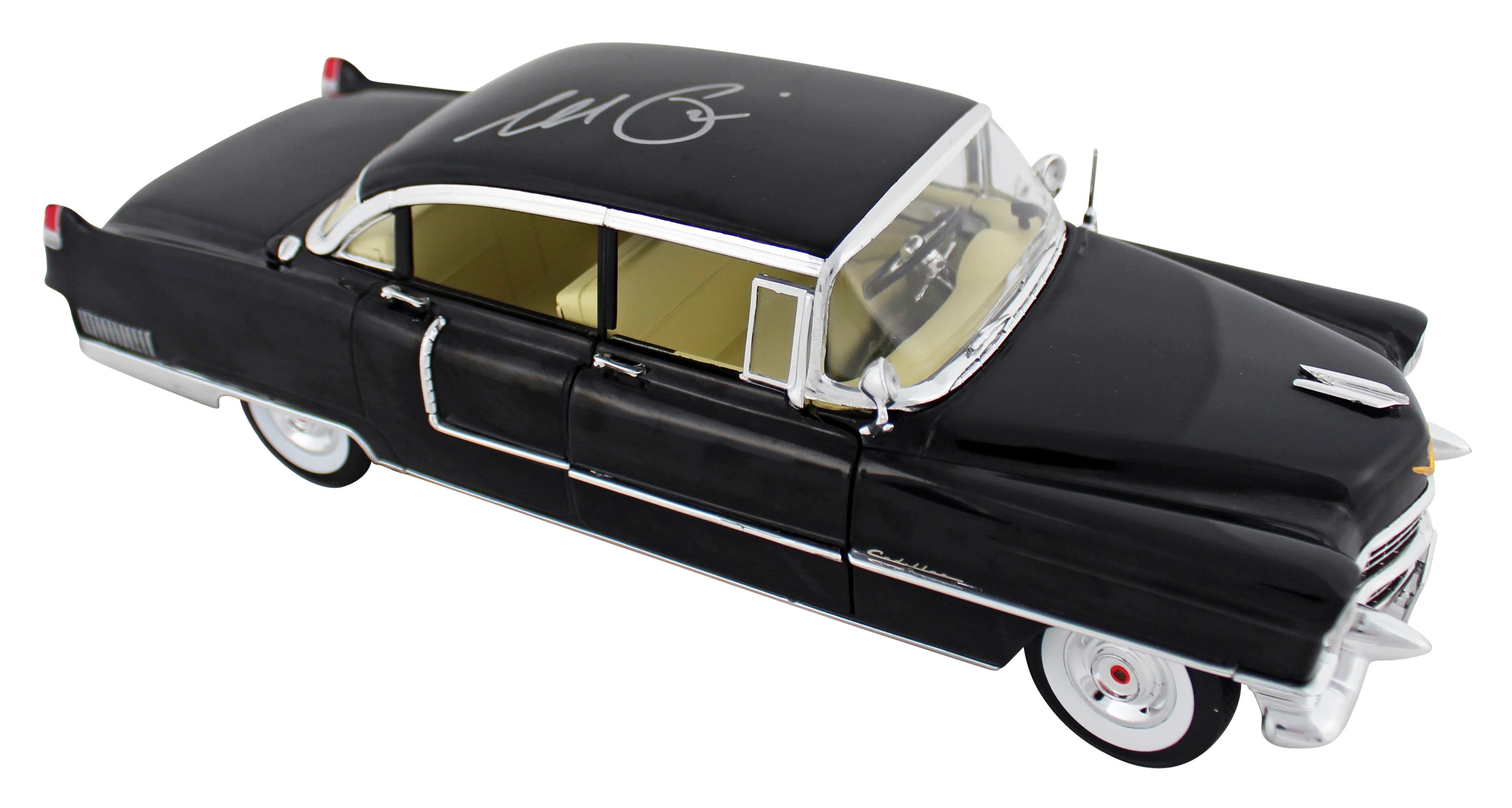 Al Pacino The Godfather Signed 1955 Cadillac LE 1:18 Scale Die Cast Car BAS - Image 2