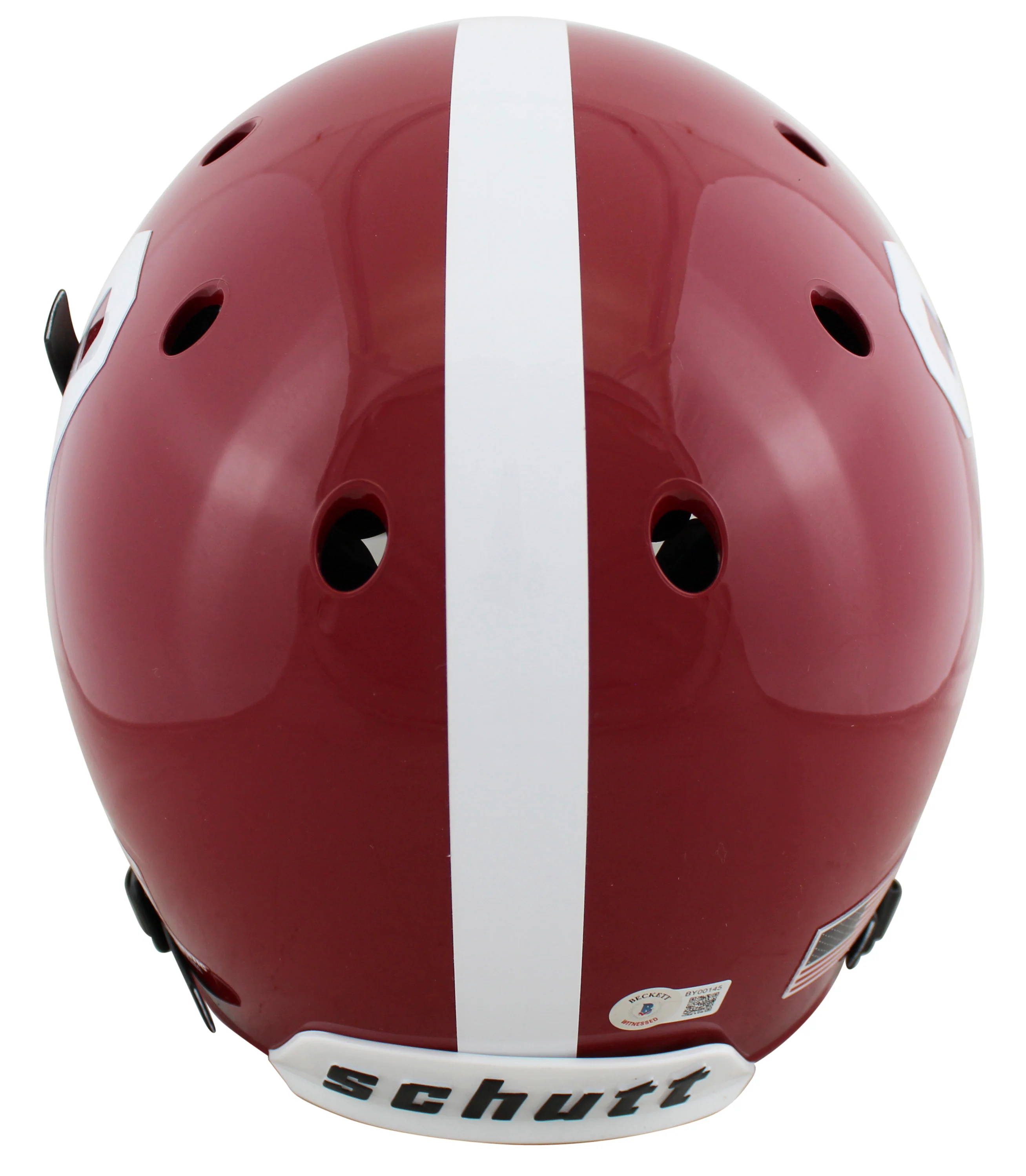 Alabama Bryce Young Signed Schutt Full Size Proline Helmet W/ Case BAS Witness - Image 4