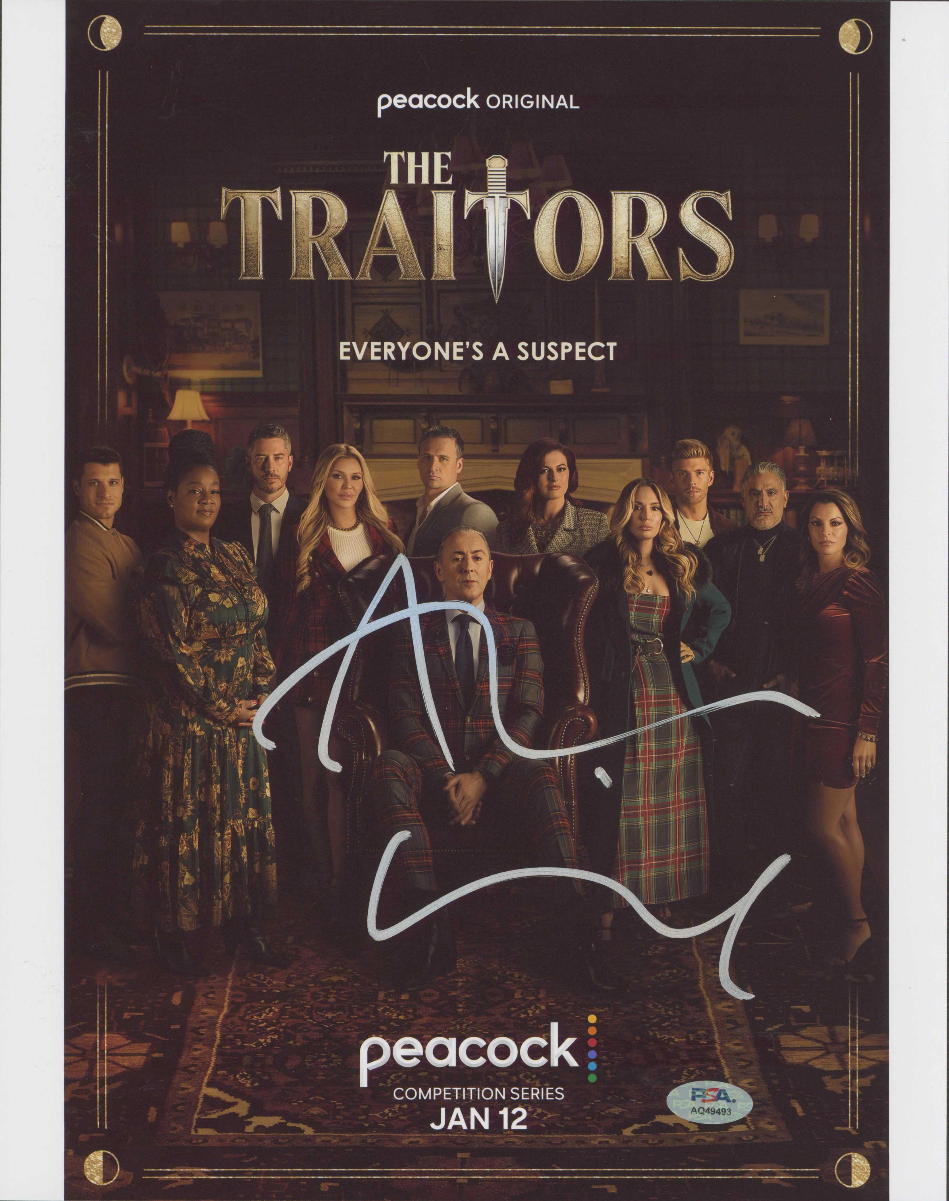 Alan Cumming The Traitors Authentic Signed 11x14 Vertical Photo PSA/DNA #AQ49493 - Image 2