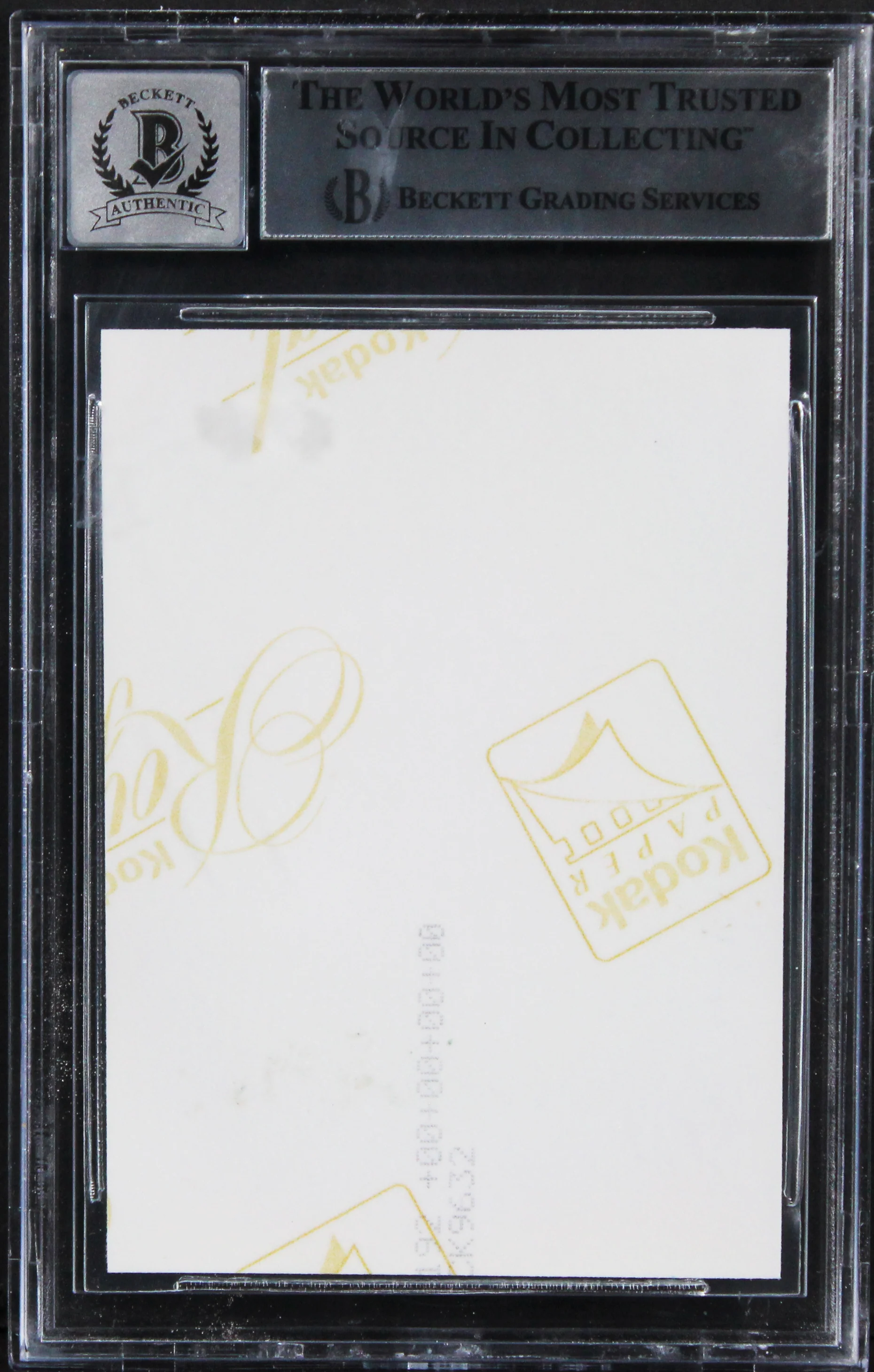 Alan Harris Star Wars Authentic Signed Custom Trading Card Auto 10! BAS Slabbed - Image 3