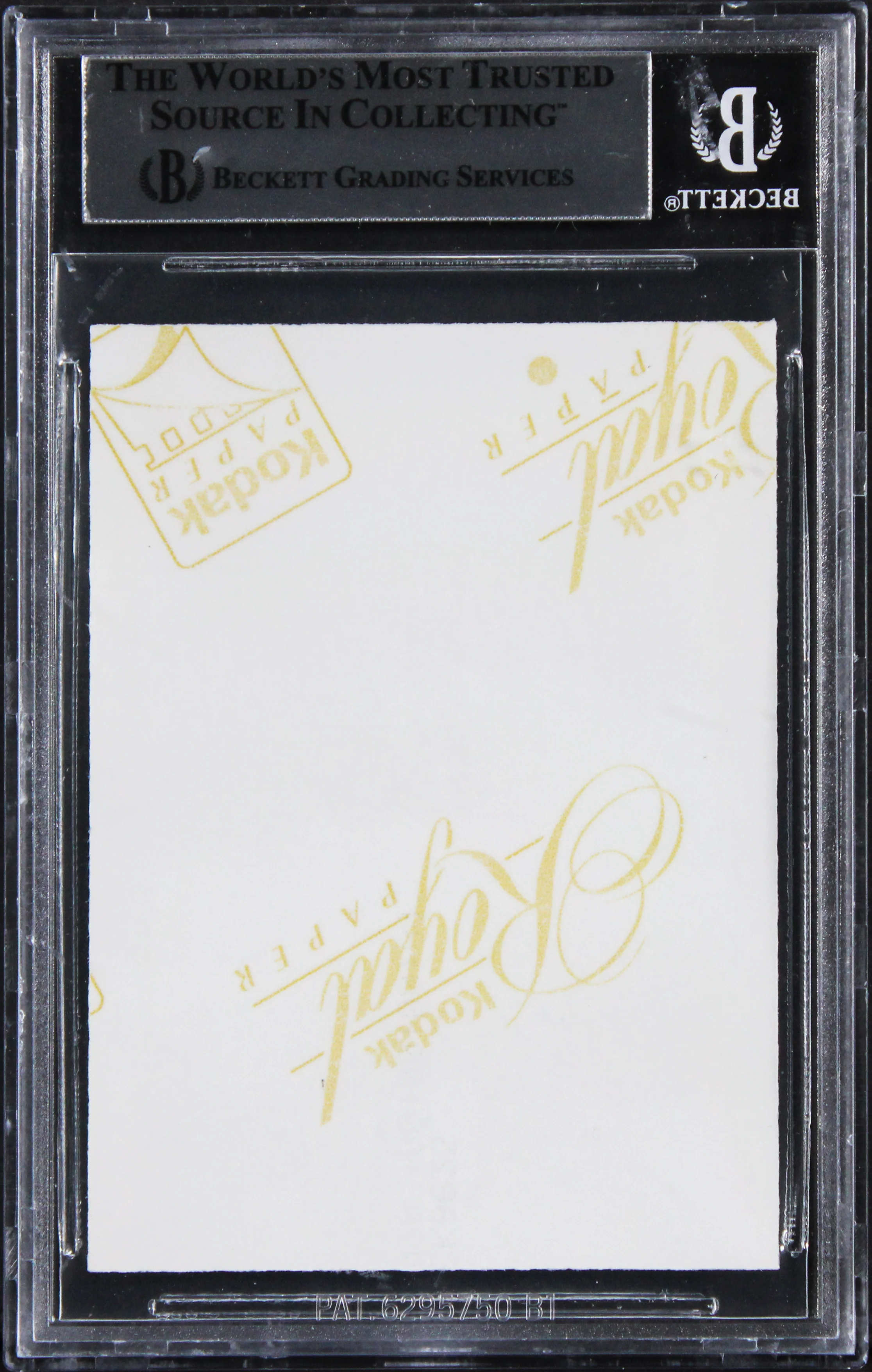 Alan Harris Star Wars "Bossk" Authentic Signed Custom Trading Card BAS Slabbed - Image 3