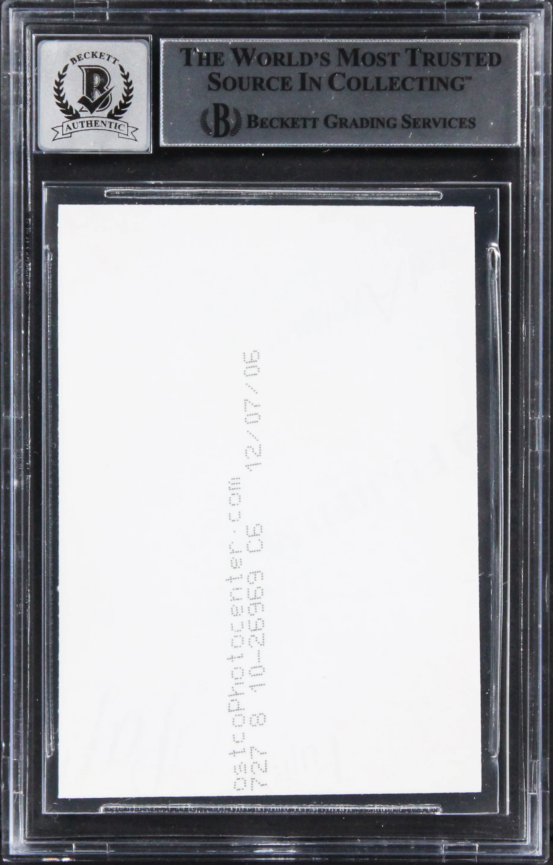 Alan Harris Star Wars "Bossk" Signed Custom Trading Card Auto 10! BAS Slabbed - Image 3