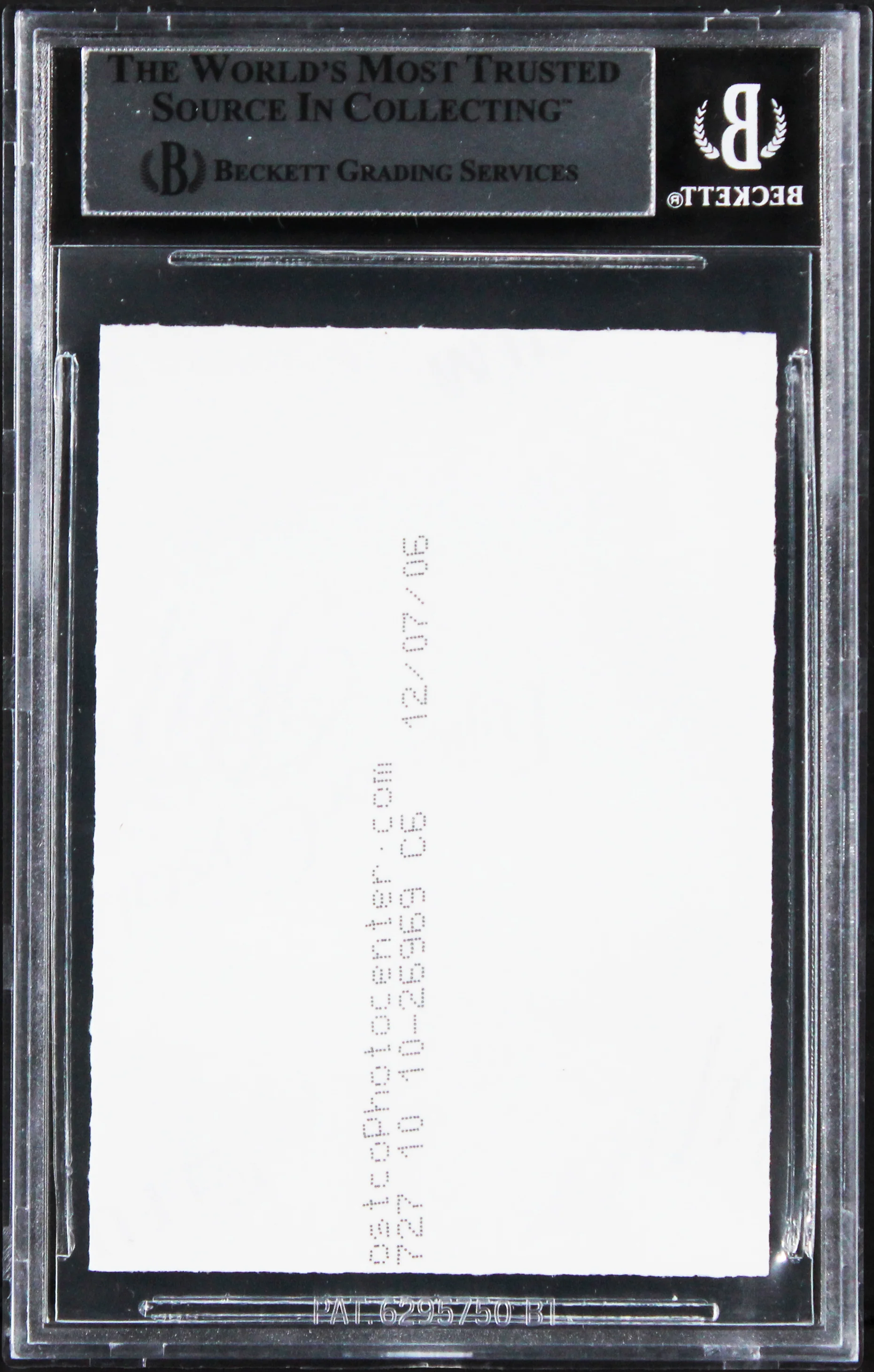 Alan Harris Star Wars "Escort" Authentic Signed Custom Trading Card BAS Slabbed - Image 3