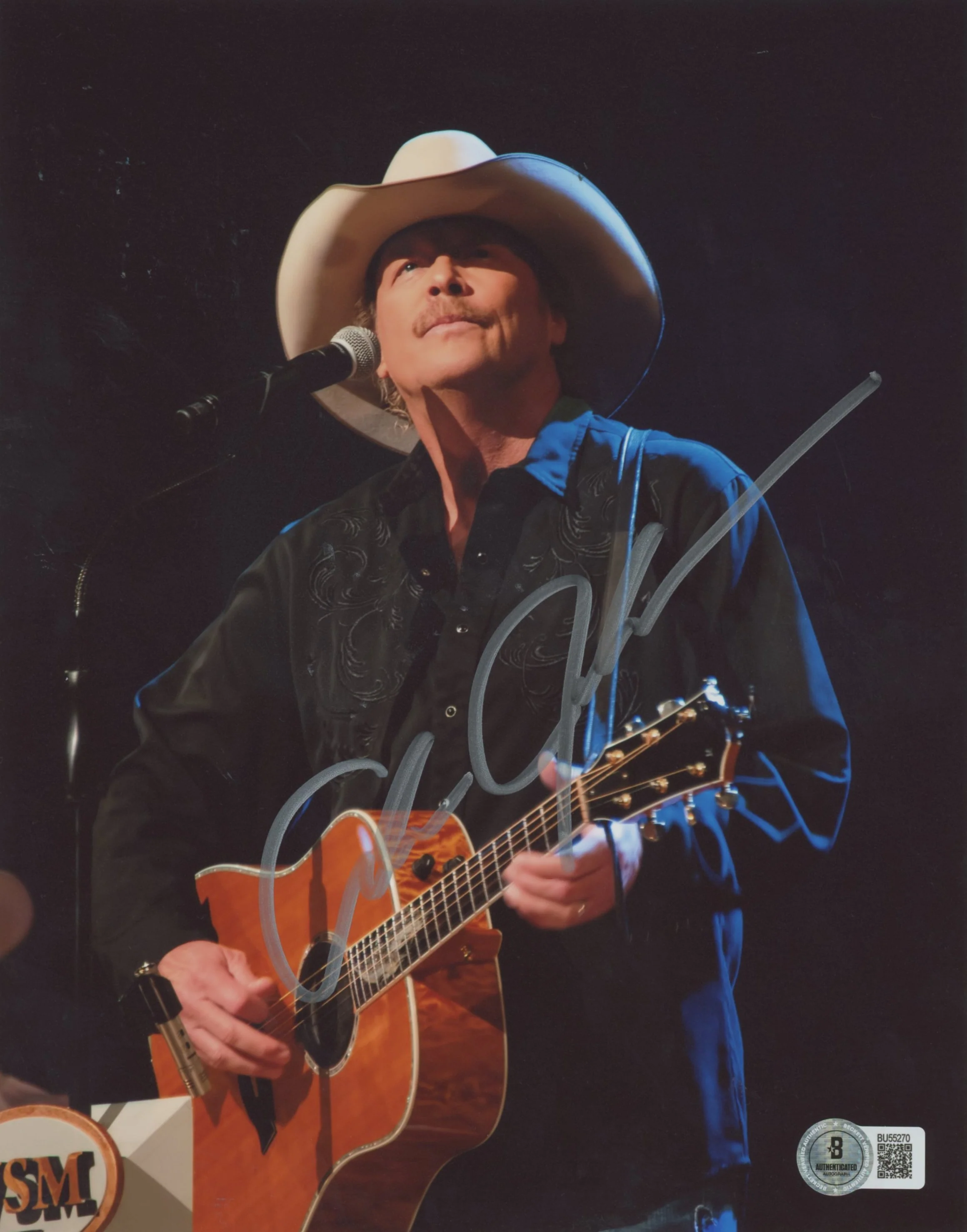 Alan Jackson Country Musician Authentic Signed 8x10 Vertical Photo BAS 3 - Image 2