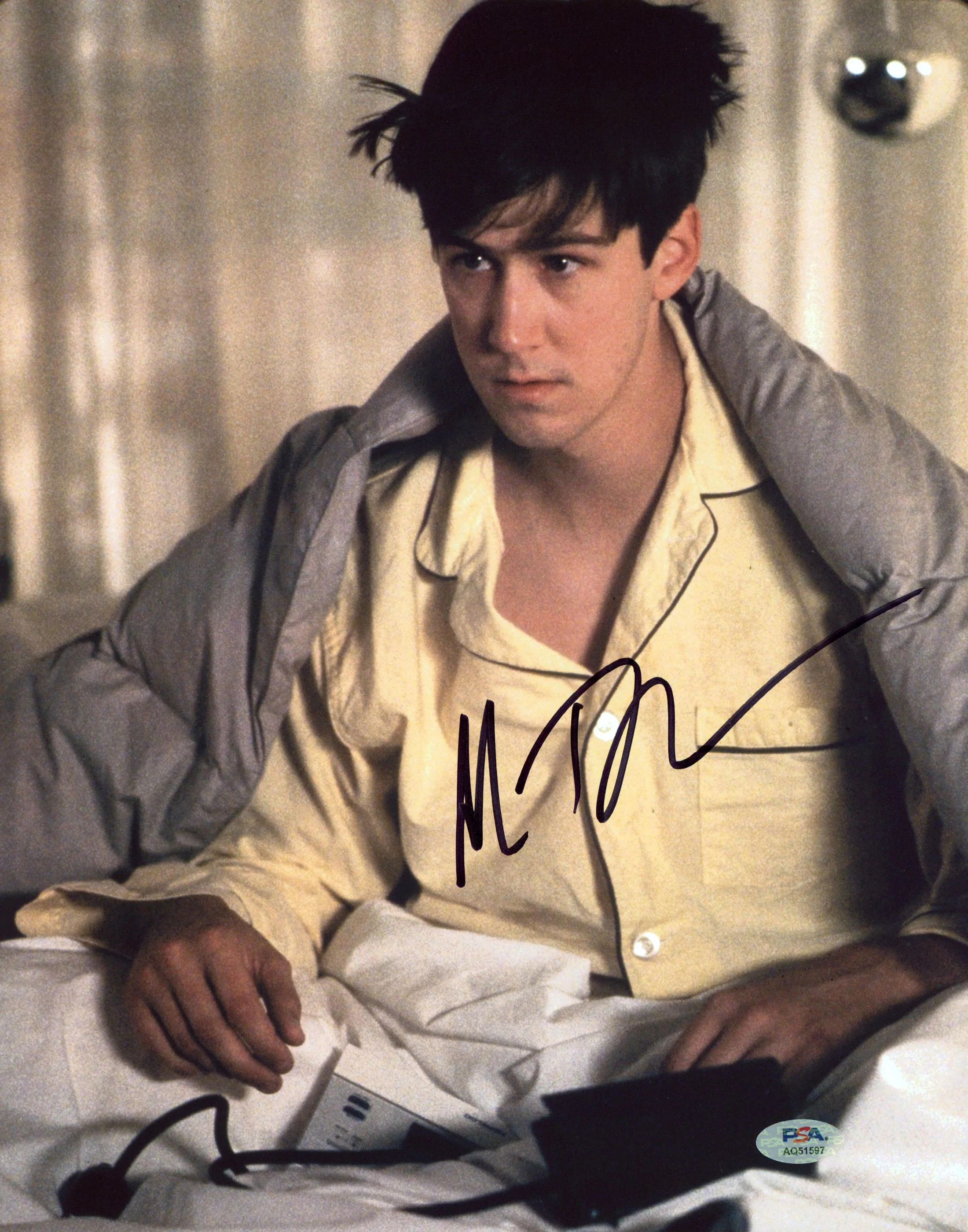 Alan Ruck Ferris Bueller's Day Off Authentic Signed 11x14 Photo PSA/DNA #AQ51597 - Image 2