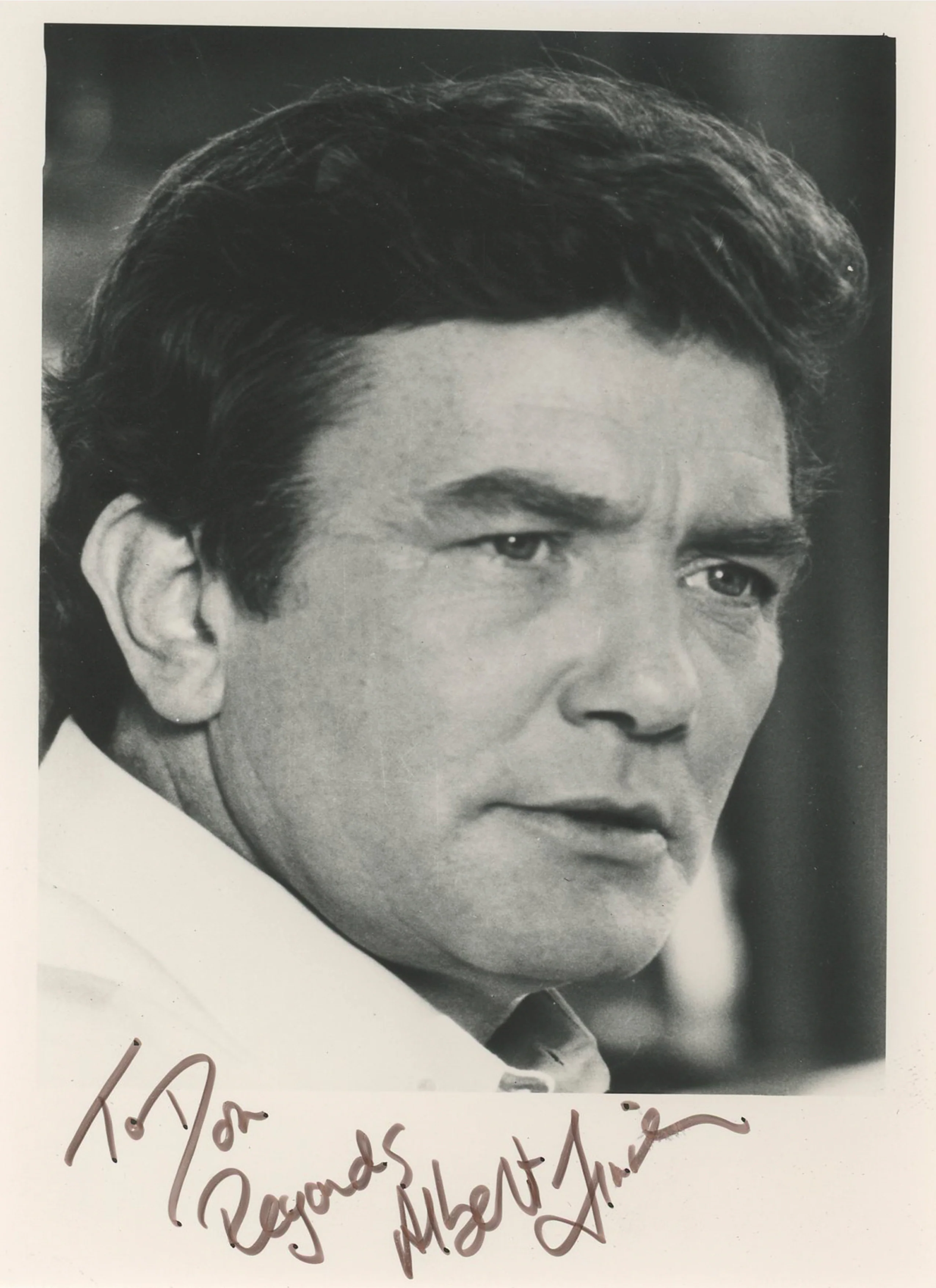 Albert Finney Erin Brockovich "To Don Regards" Signed 4x6 Photo BAS #BK43277 - Image 2