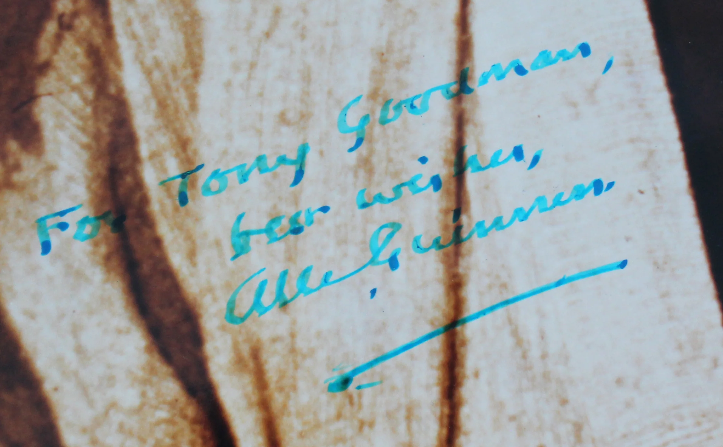 Alec Guinness Star Wars "Best Wishes" Authentic Signed 8x10 Photo BAS #AD04272 - Image 3