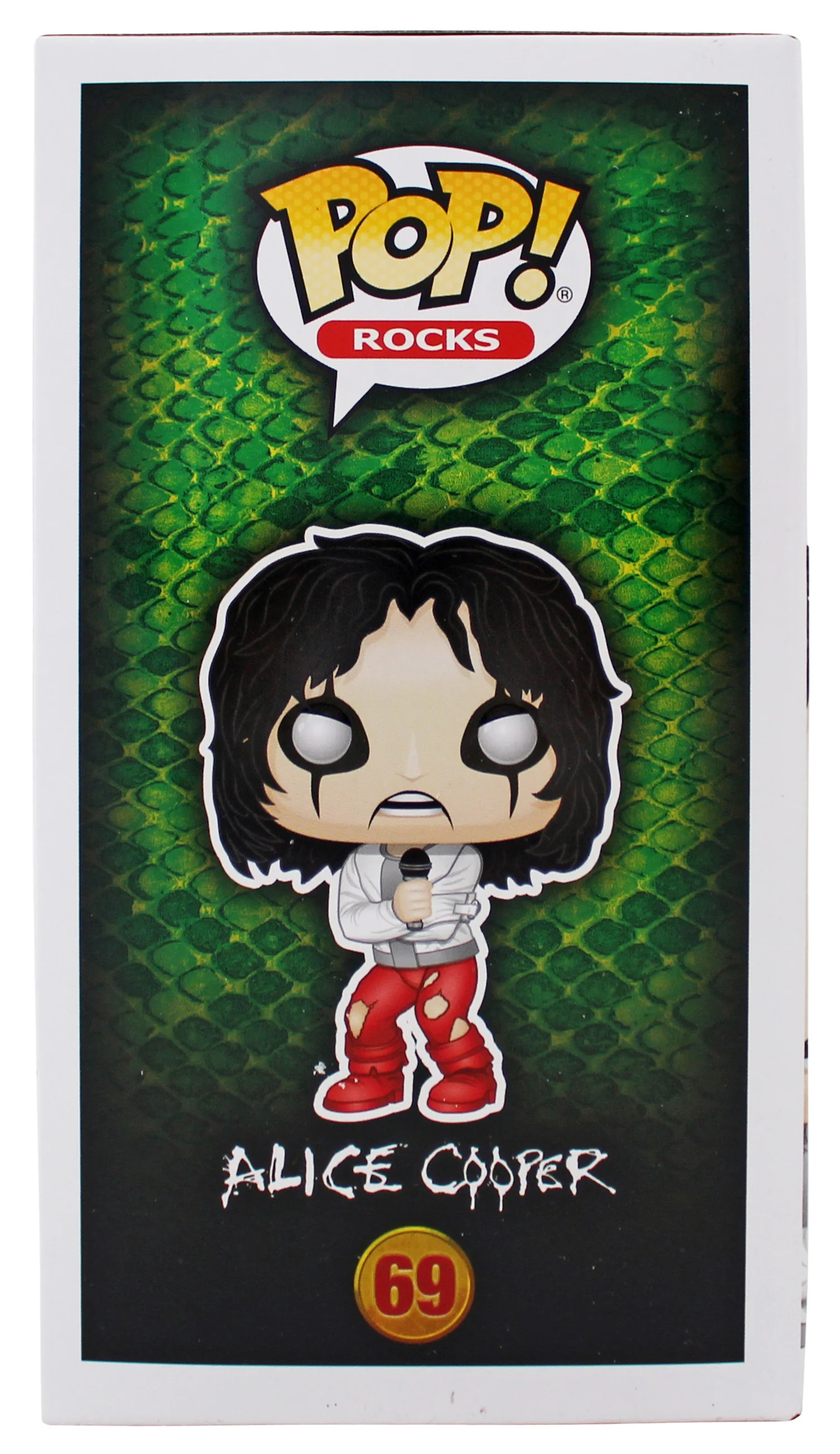 Alice Cooper Authentic Signed #69 Funko Pop Vinyl Figure BAS Witnessed #1W793338 - Image 6