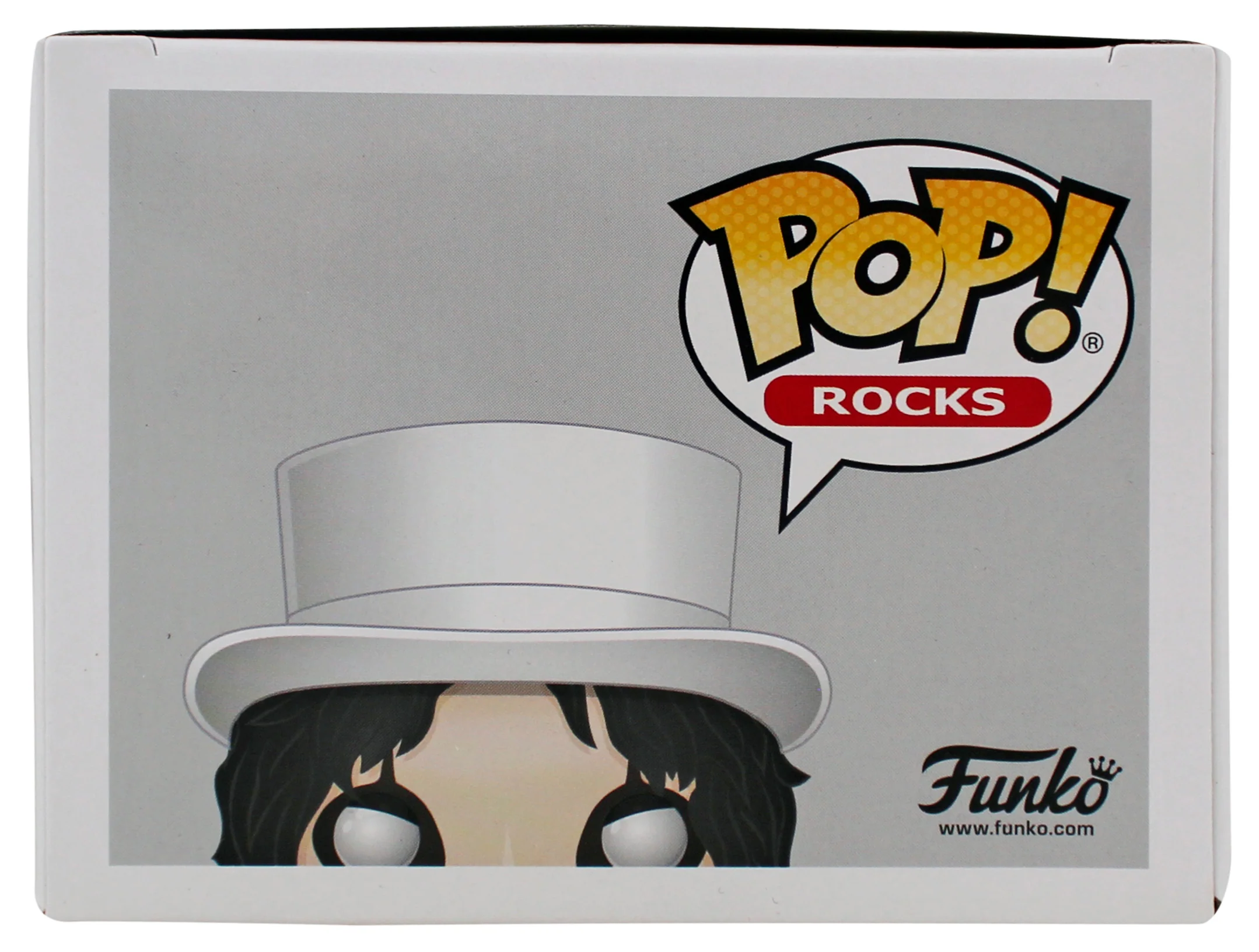 Alice Cooper Authentic Signed Funko Pop Vinyl Figure #68 w/ Red Sig BAS Witness - Image 7