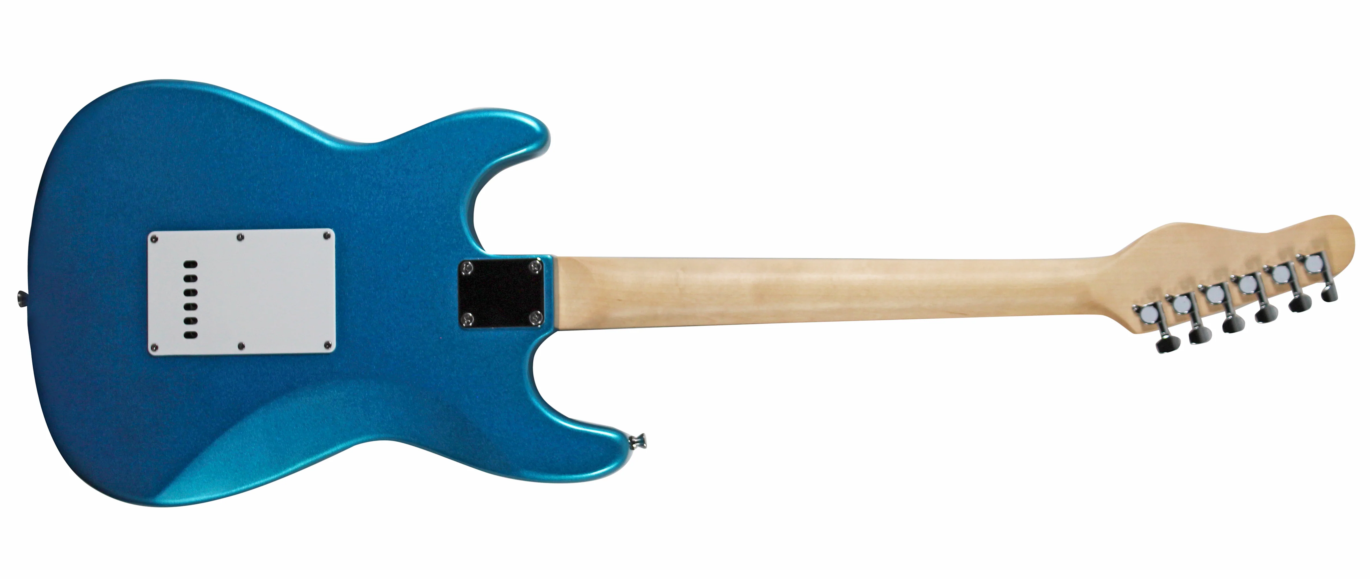 Alice Cooper Authentic Signed Metallic Blue Electric Guitar BAS Witnessed - Image 5