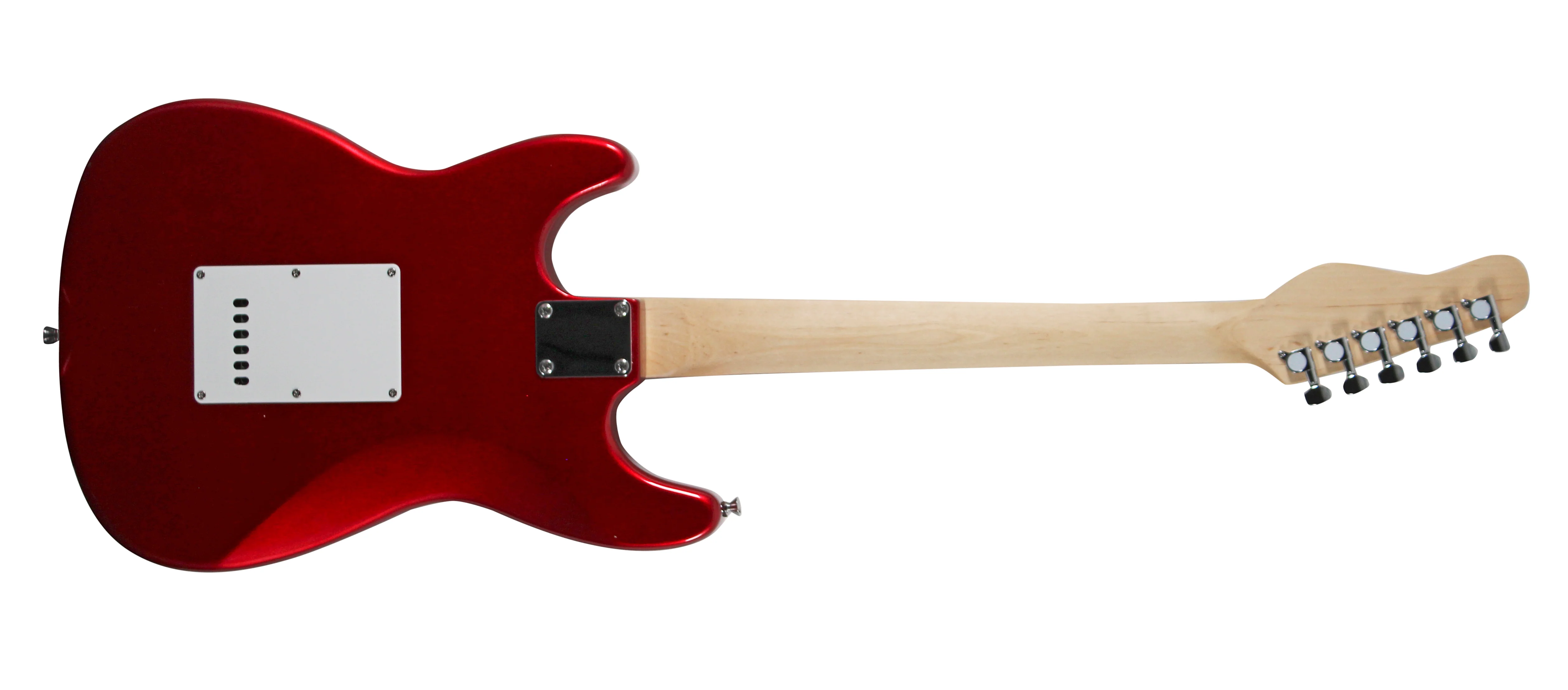 Alice Cooper Authentic Signed Metallic Red Electric Guitar BAS Witnessed - Image 5