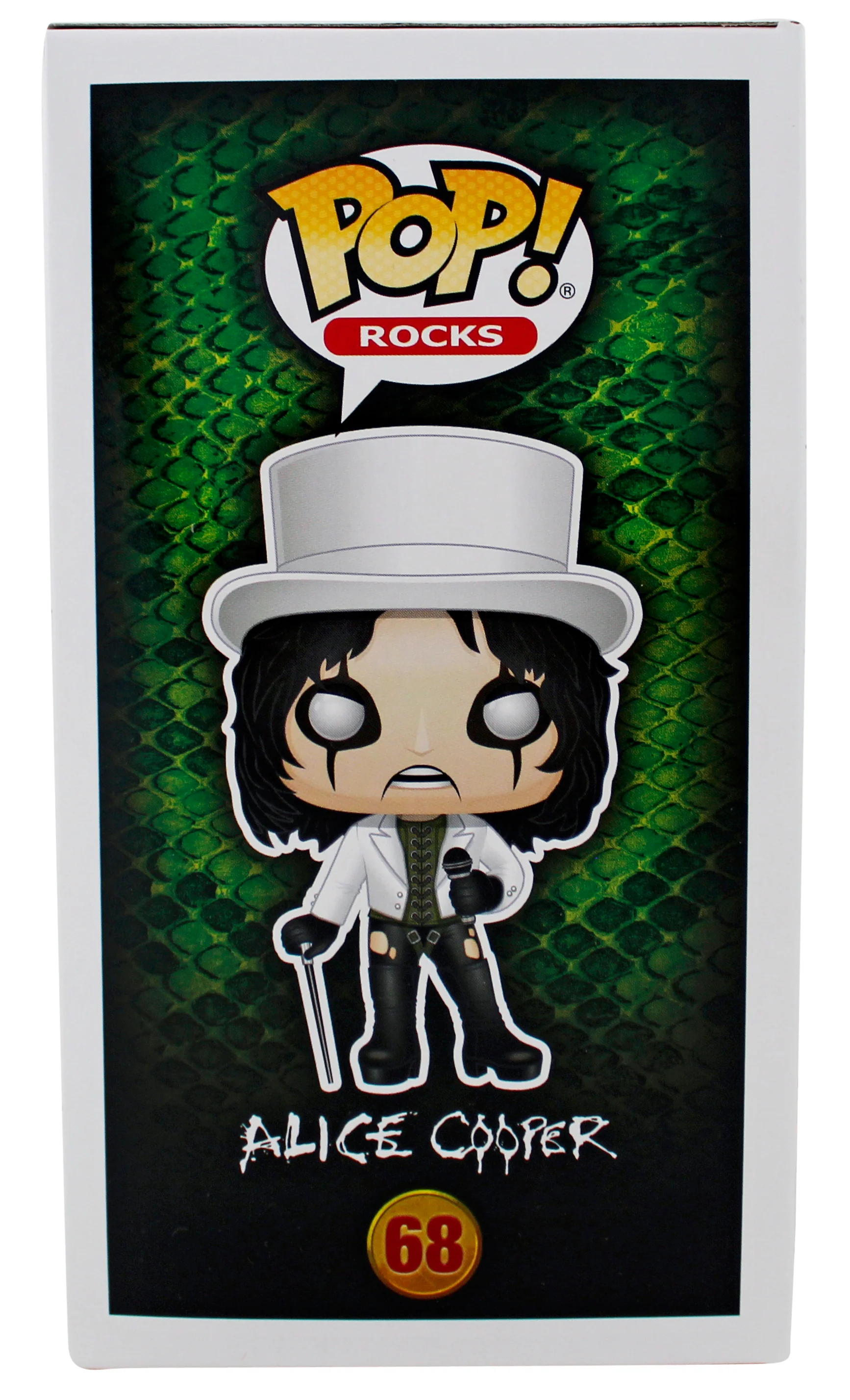 Alice Cooper "Clones" Signed Funko Pop Vinyl Figure #68 w/ Red Sig BAS Witnessed - Image 6