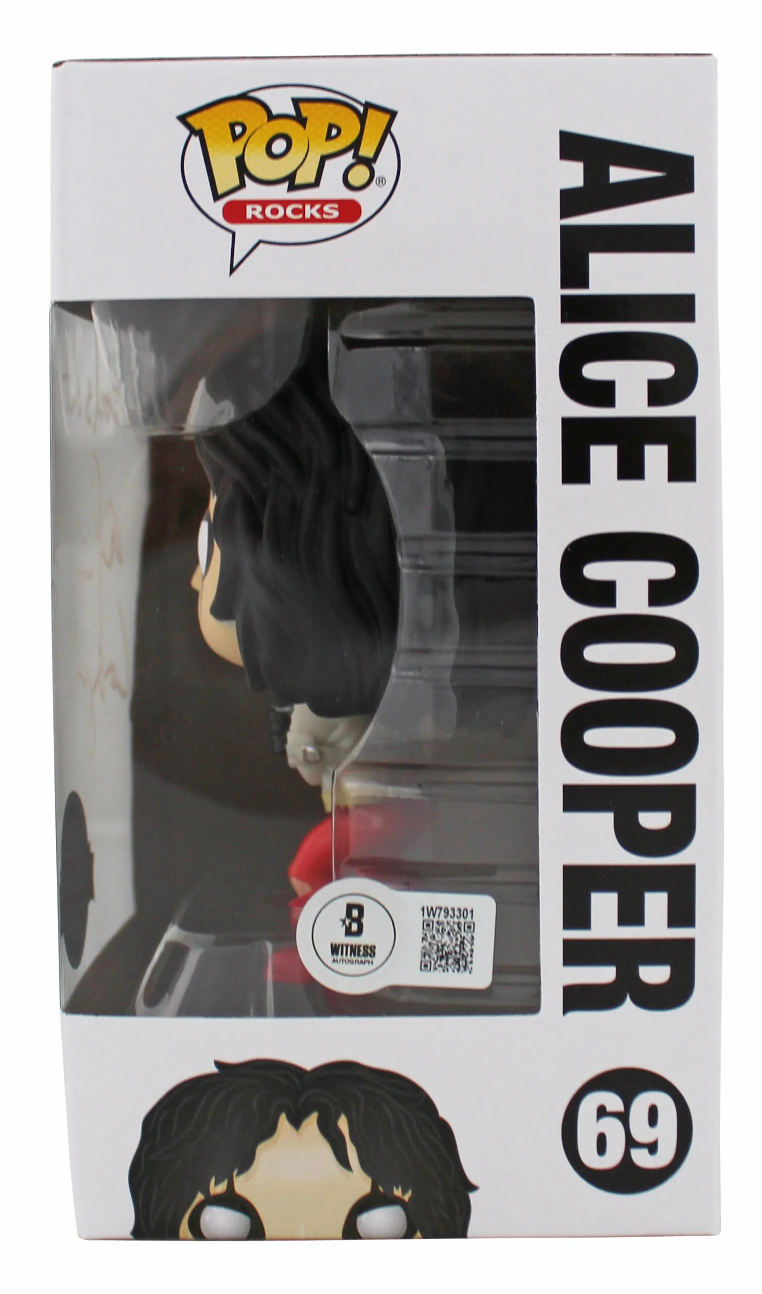 Alice Cooper "Schools Out!" Signed #69 Funko Pop Vinyl Figure BAS Wit #1W793301 - Image 4