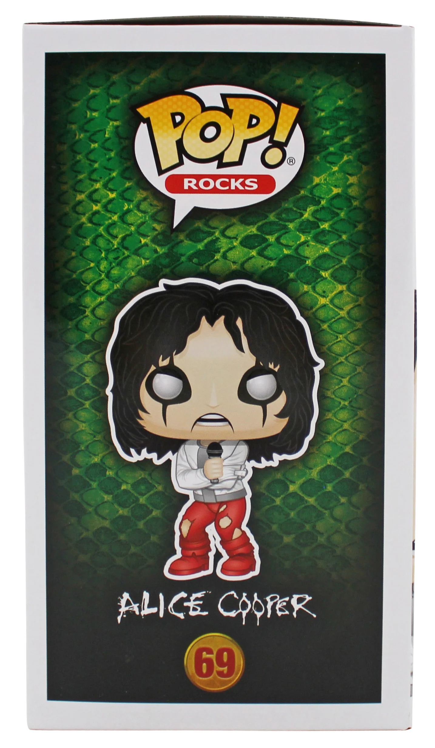 Alice Cooper "Schools Out!" Signed #69 Funko Pop Vinyl Figure BAS Wit #1W793301 - Image 6