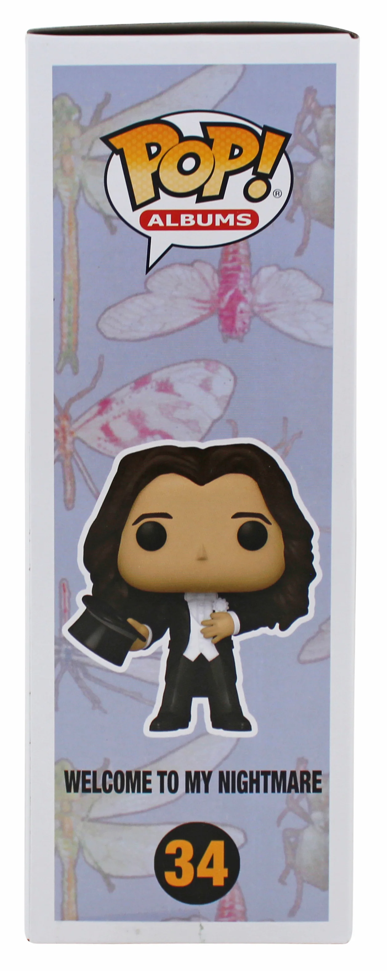 Alice Cooper "WTMN" Signed Funko Pop Vinyl Figure #34 w/ Yellow Sig BAS Witness - Image 6