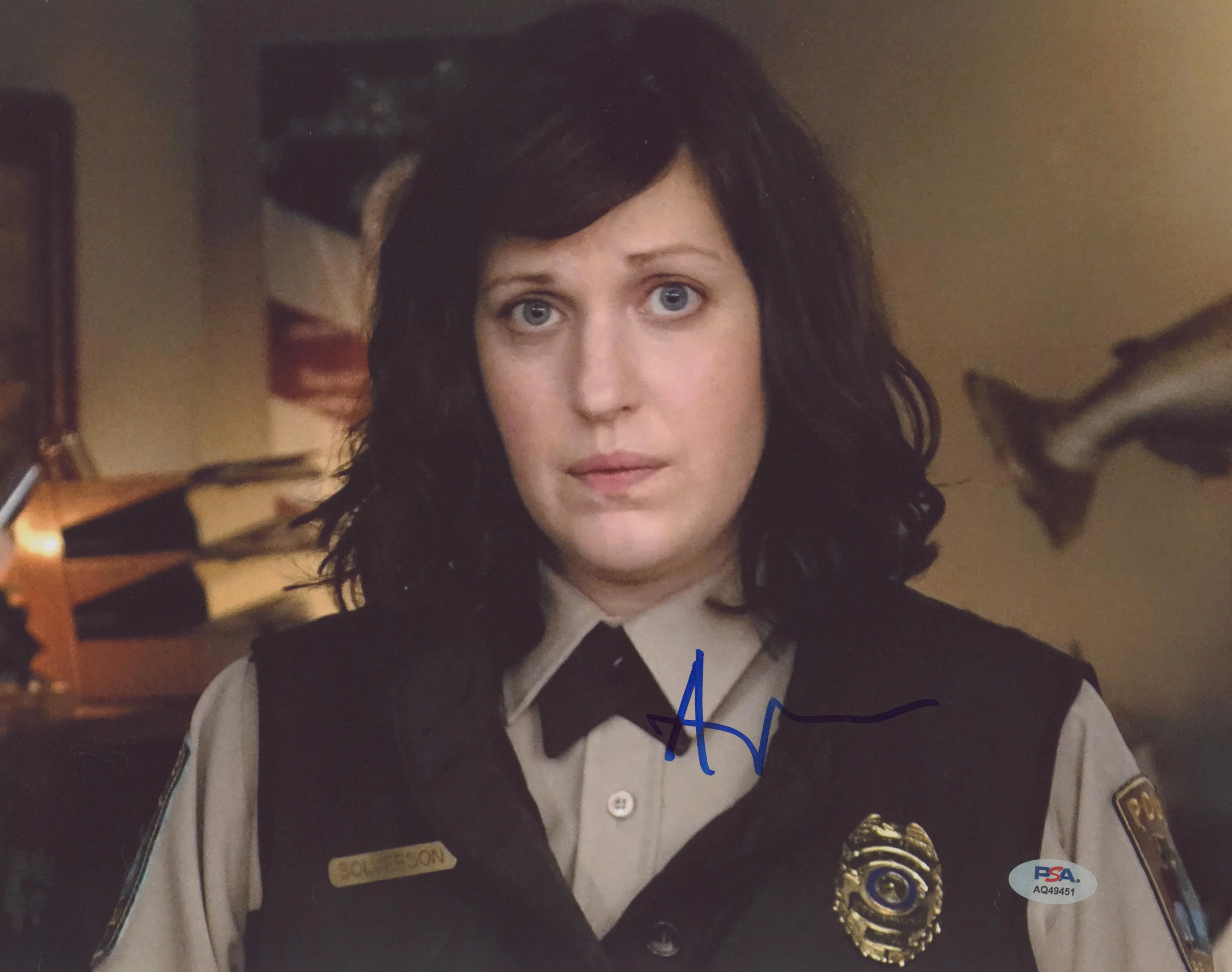 Allison Tolman Fargo Authentic Signed 11x14 Horizontal Photo PSA/DNA #AQ49451