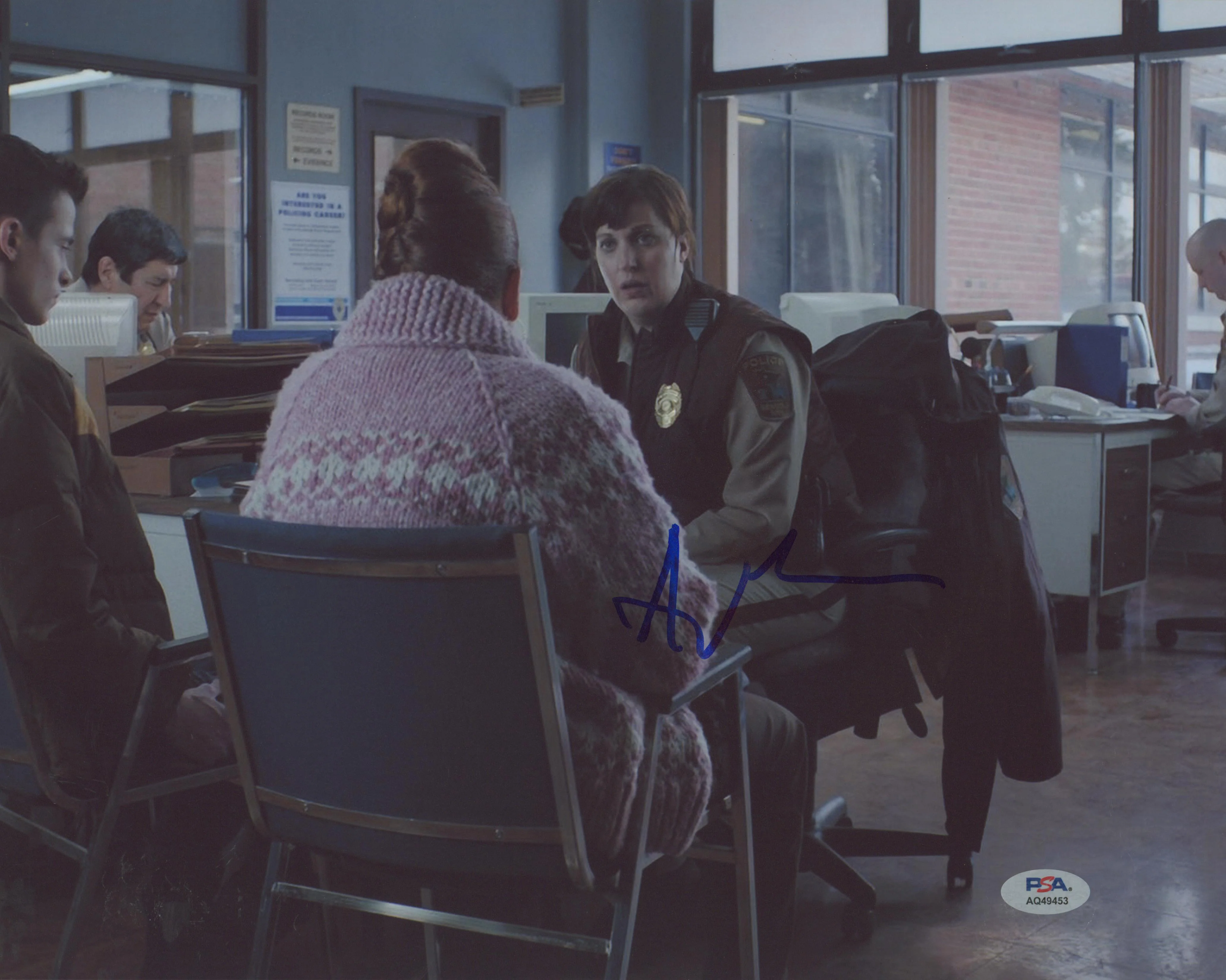Allison Tolman Fargo Authentic Signed 11x14 Horizontal Photo PSA/DNA #AQ49453