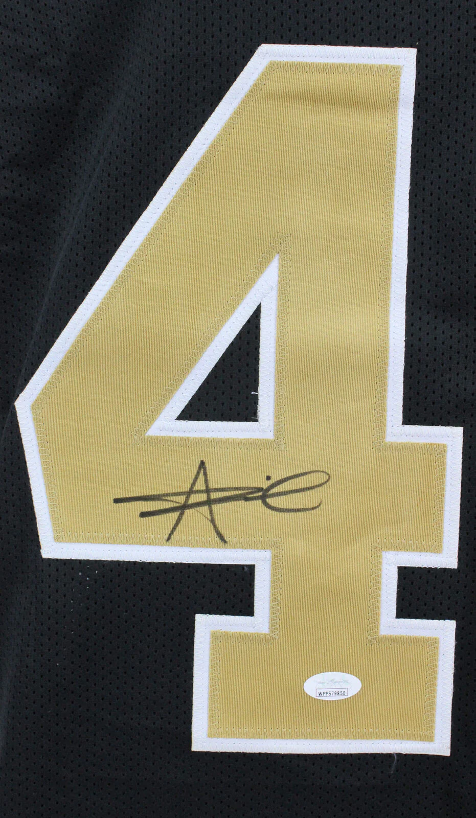 Alvin Kamara Authentic Signed Black Framed Pro Style Jersey BAS Witnessed - Image 3