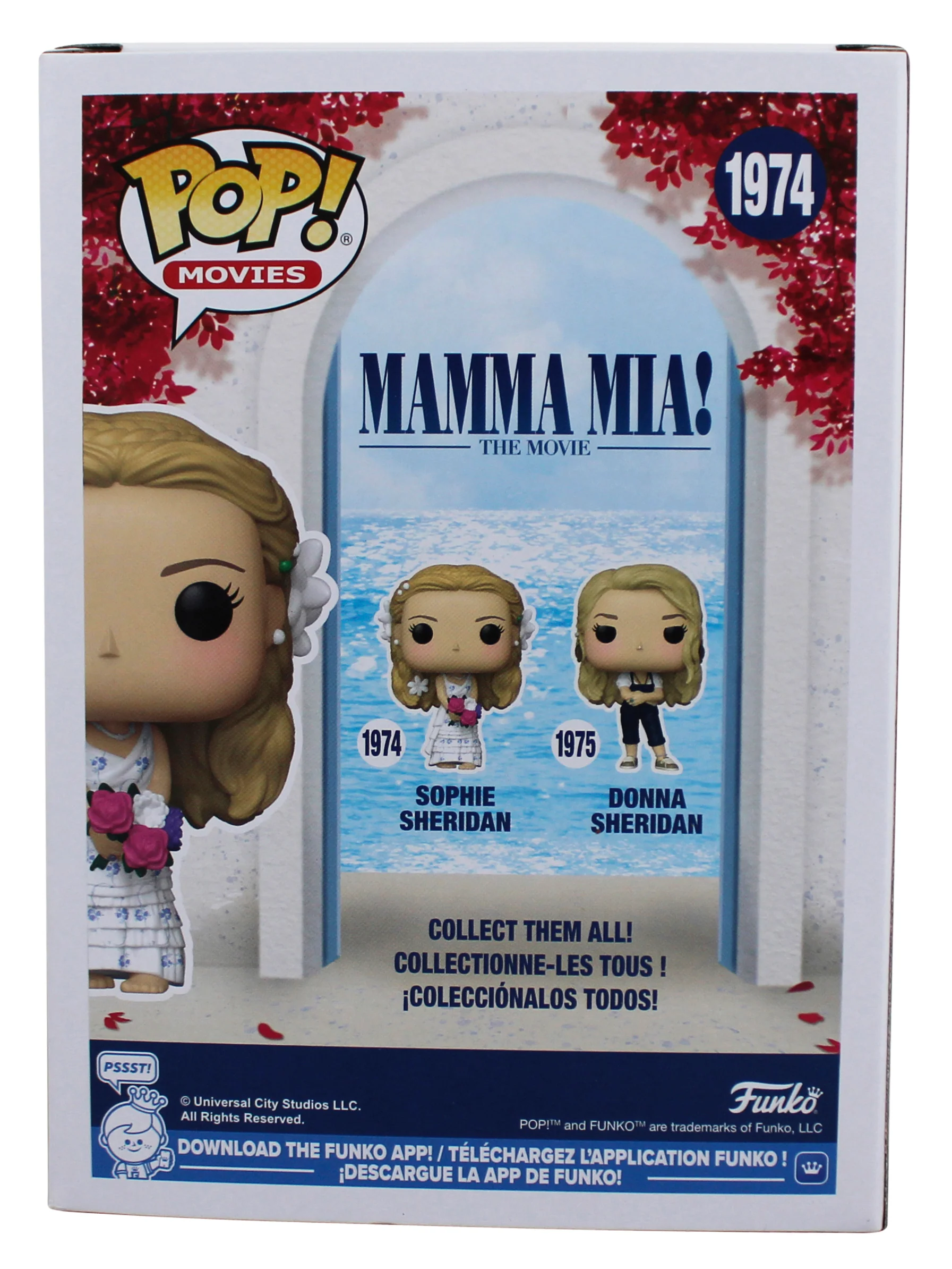 Amanda Seyfried Mamma Mia Signed Sophie #1974 Funko Pop Vinyl Figure BAS - Image 5
