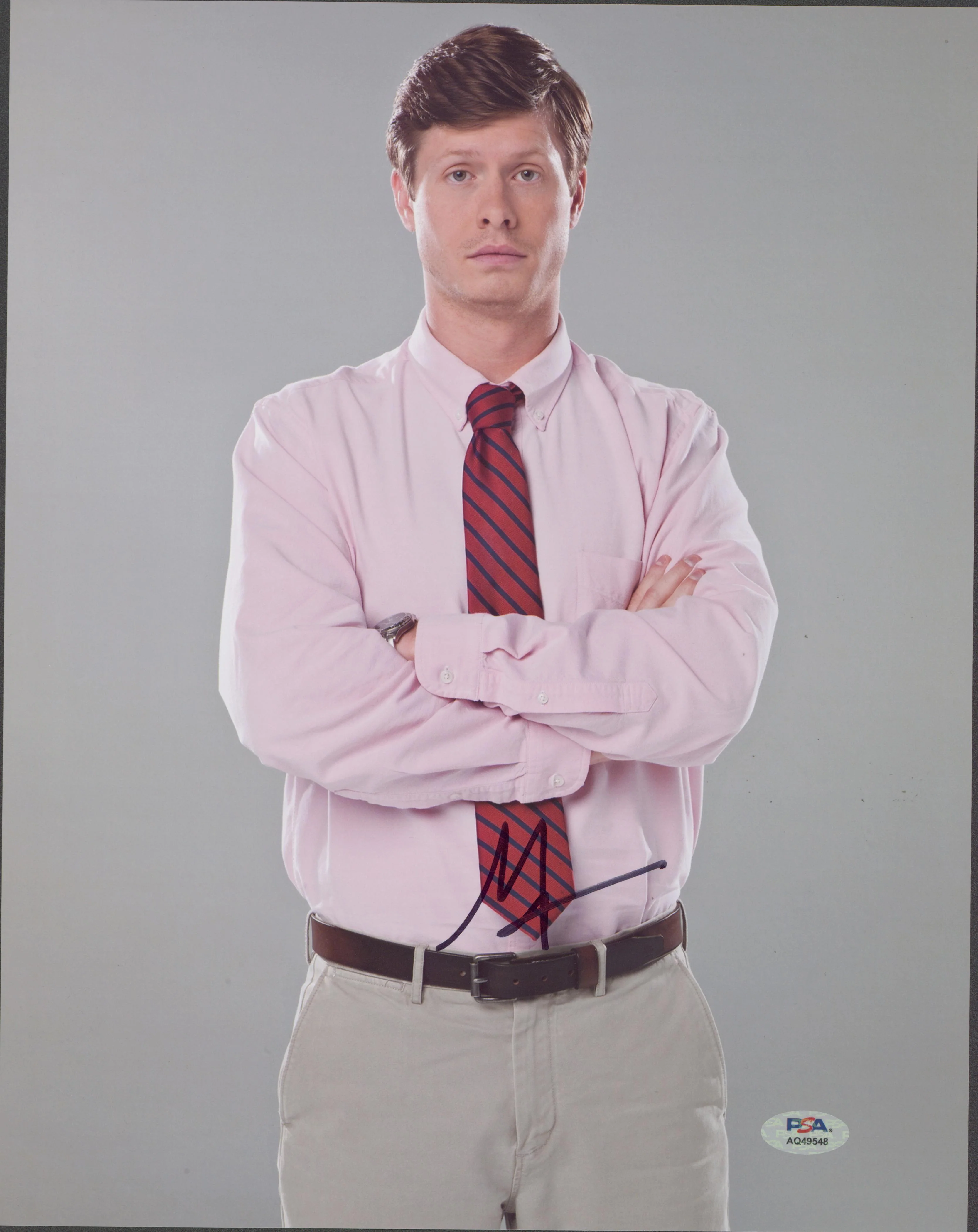 Anders Holm Workaholics Authentic Signed 11x14 Vertical Photo PSA/DNA #AQ49548 - Image 2