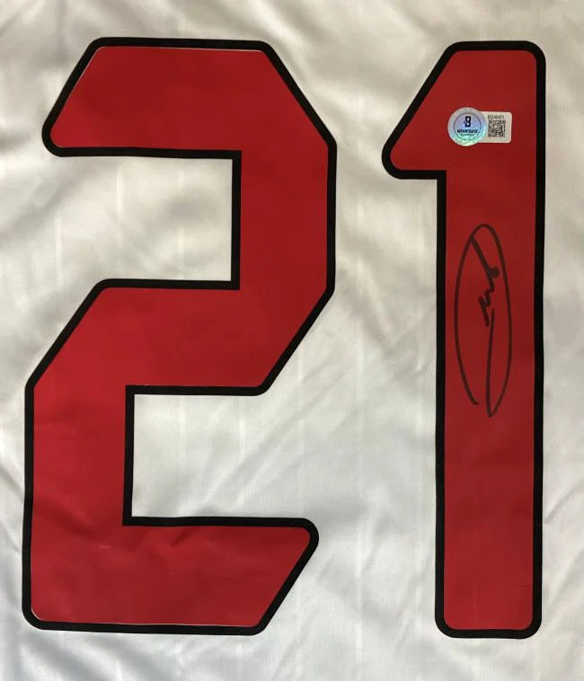 Andrea Pirlo Signed AC Milan Adidas 2007 Champions League Soccer Jersey BAS - Image 2