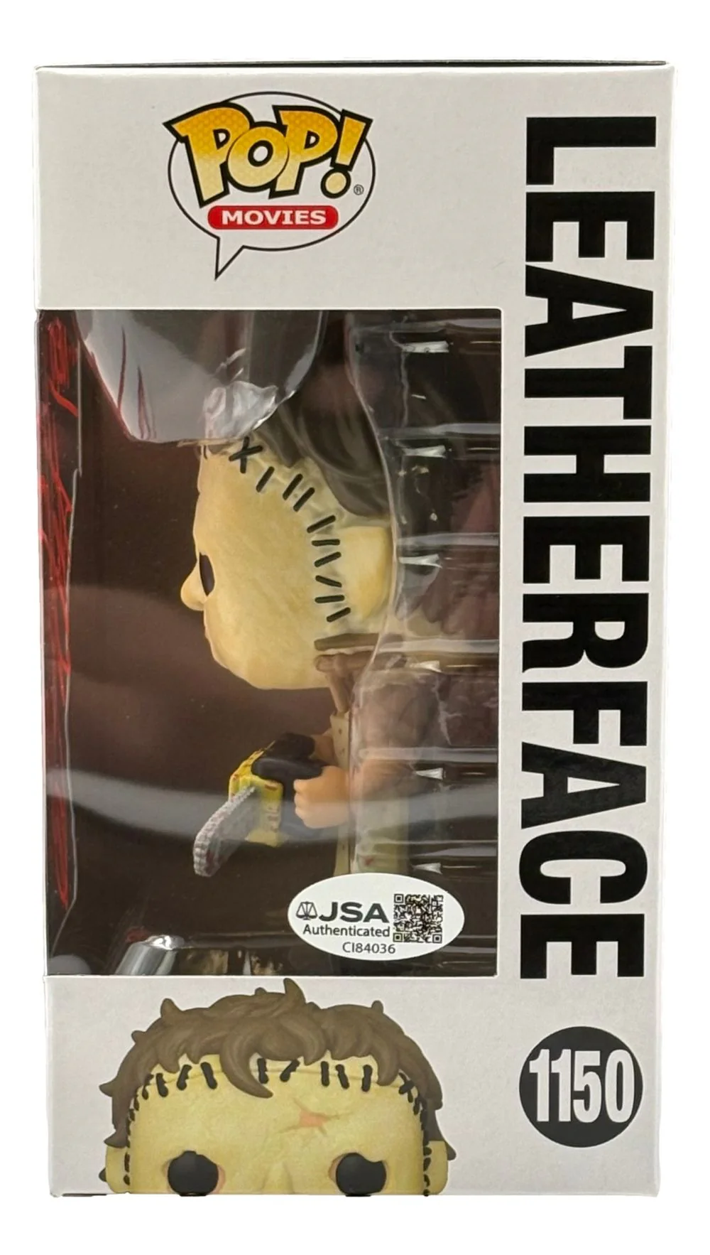 Andrew Bryniarski Signed Texas Chainsaw Massacre Funko Pop #1150 Next JSA - Image 2