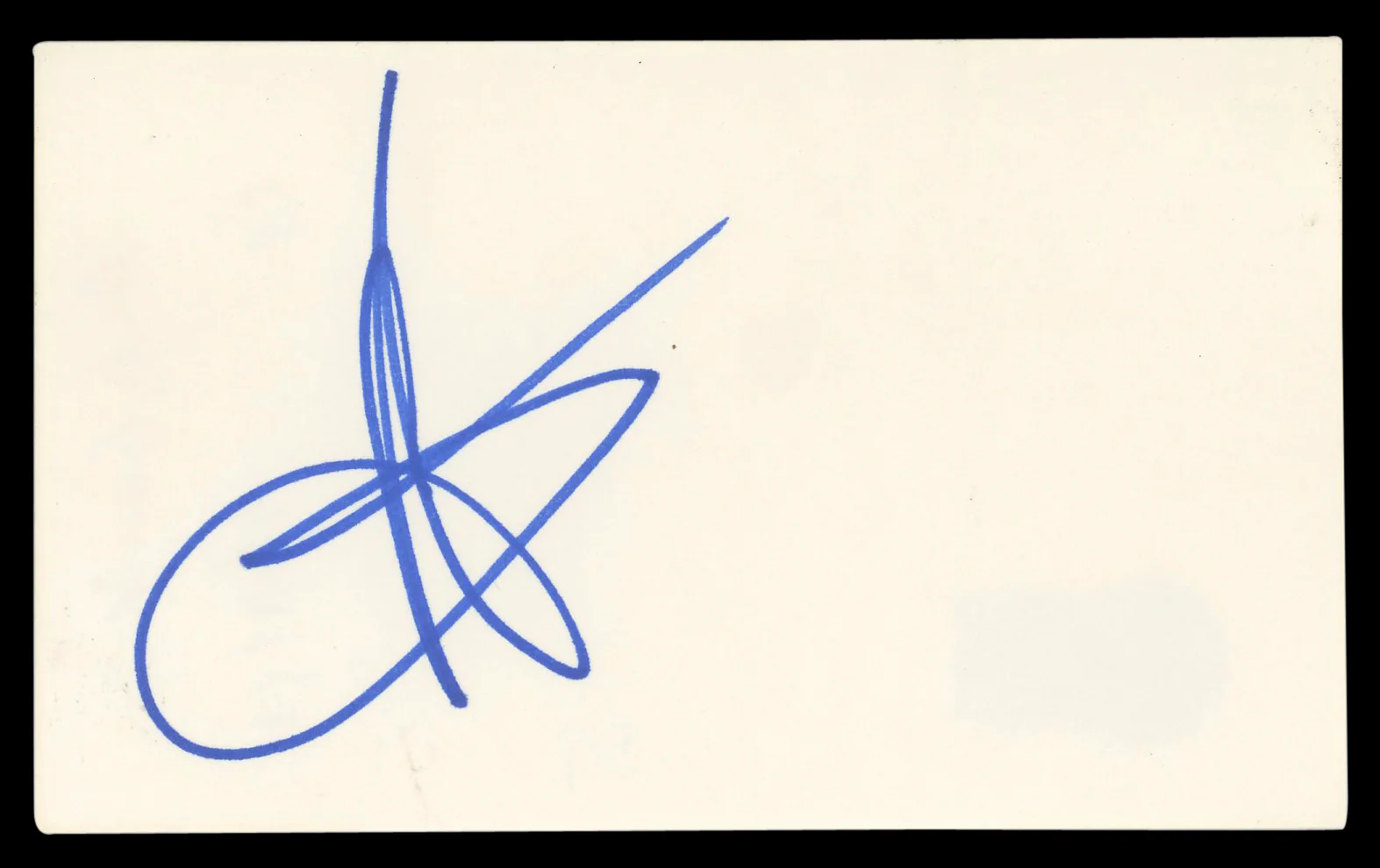 Andy Garcia The Untouchables Authentic Signed 3x5 Index Card BAS #BL96357 - Image 2