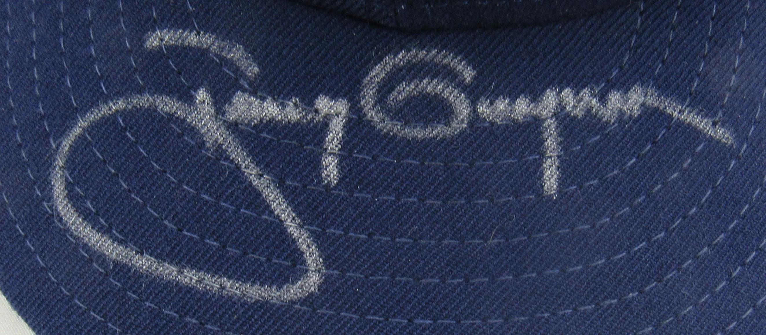 Tony Gwynn Signed Auto Baseball Hat Fleer Holo - Image 2