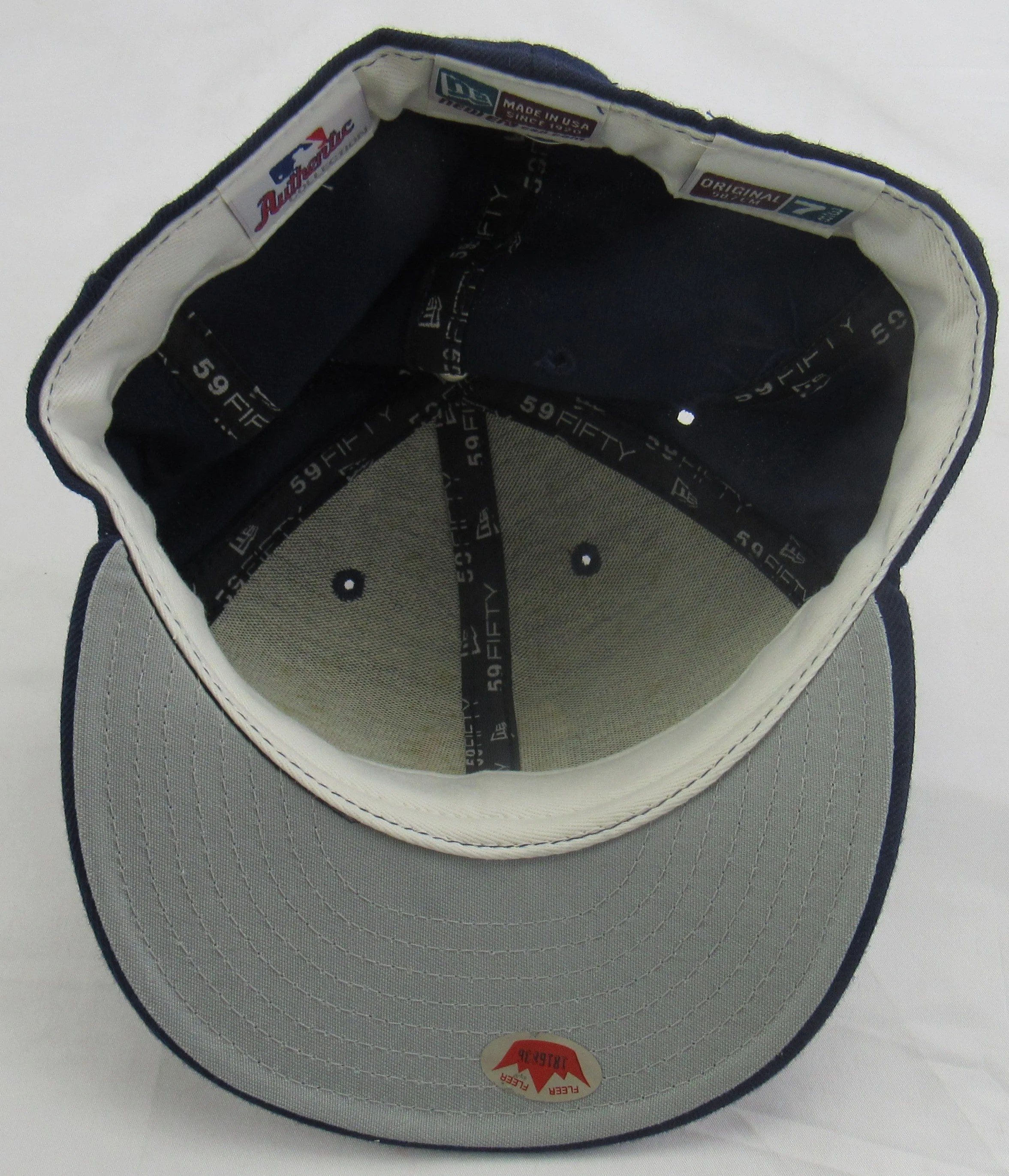 Tony Gwynn Signed Auto Baseball Hat Fleer Holo - Image 6