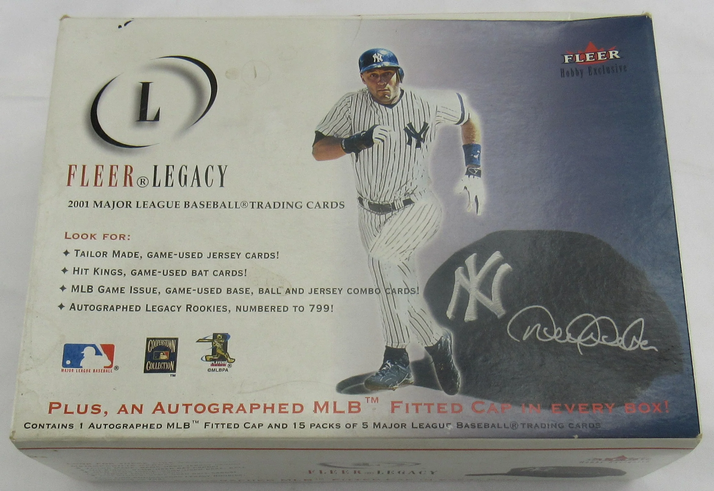 Tony Gwynn Signed Auto Baseball Hat Fleer Holo - Image 9
