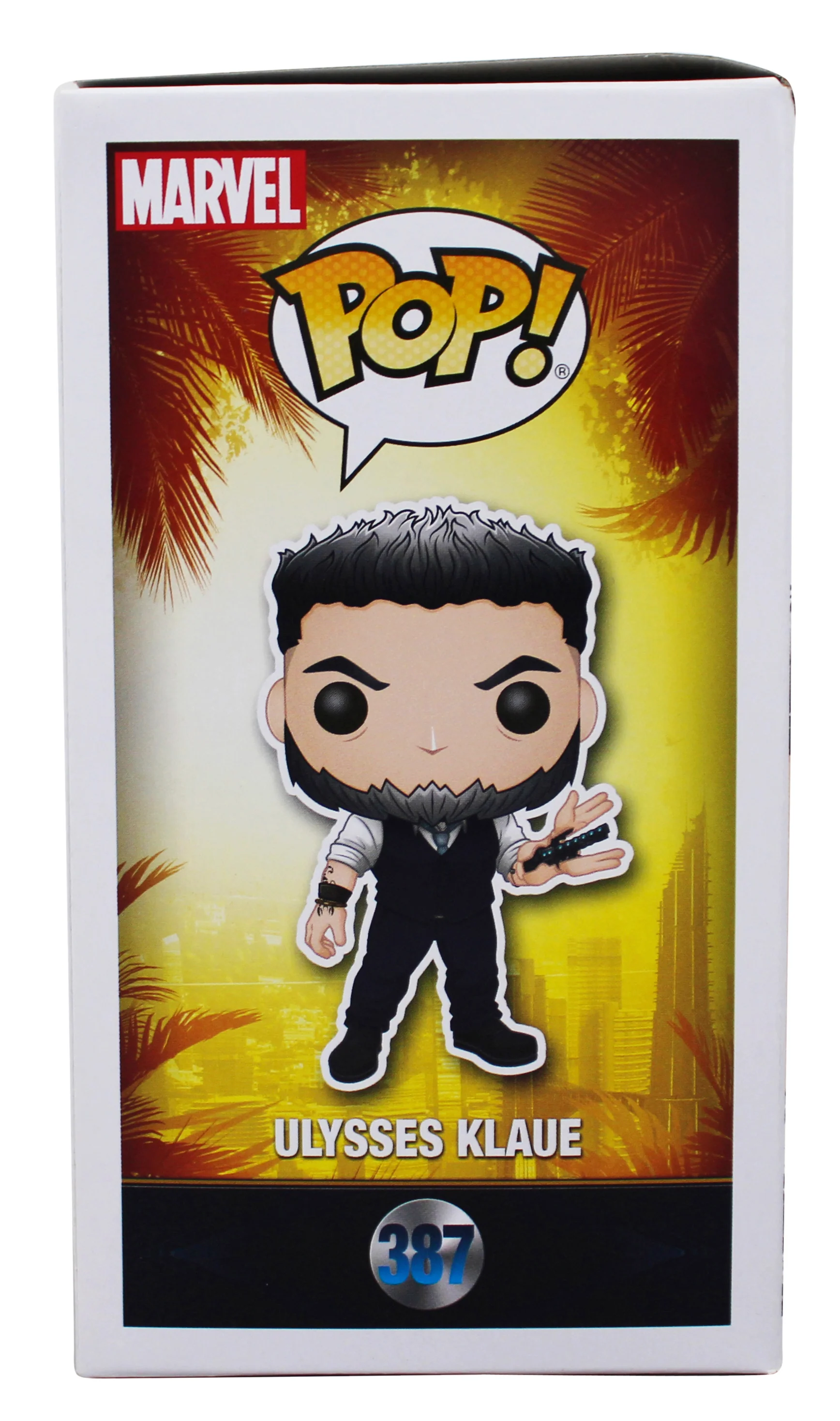 Andy Serkis Black Panther Signed Ulysses Klaue #387 Funko Pop Vinyl Figure BAS - Image 6