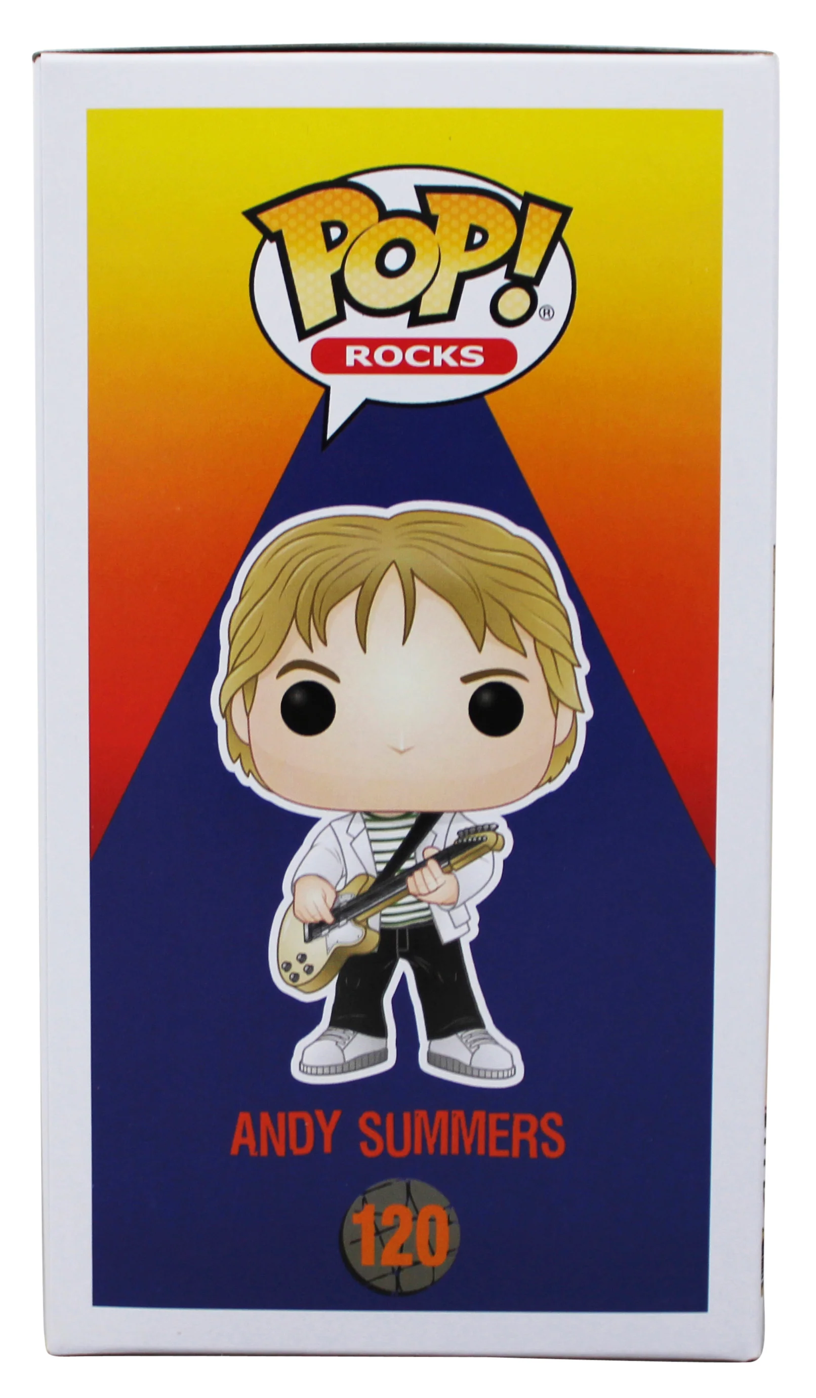 Andy Summers The Police Signed #120 Funko Pop Vinyl Figure BAS #BU55096 - Image 6