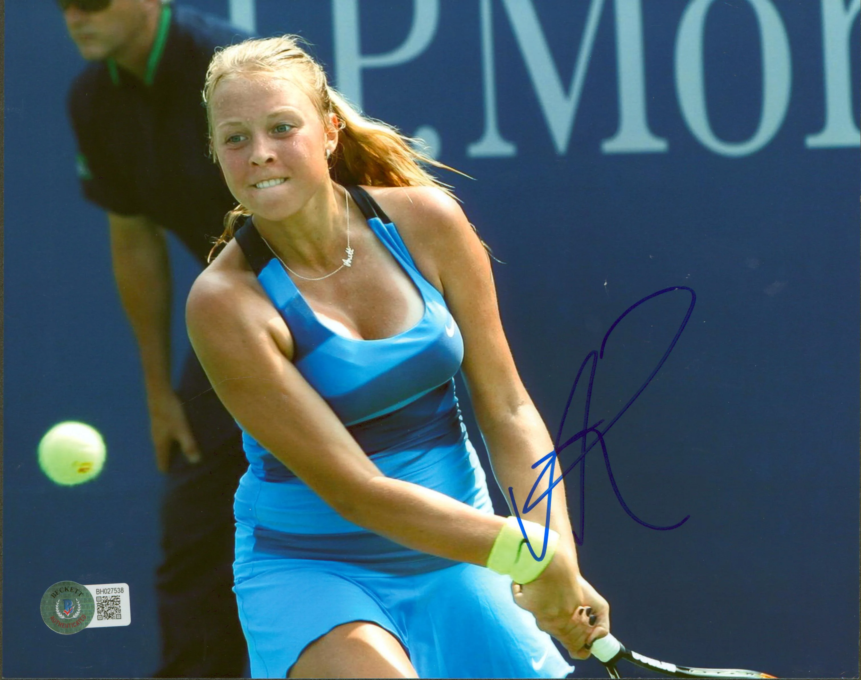 Anett Kontaveit Authentic Signed 8x10 Photo Autographed BAS #BH027538
