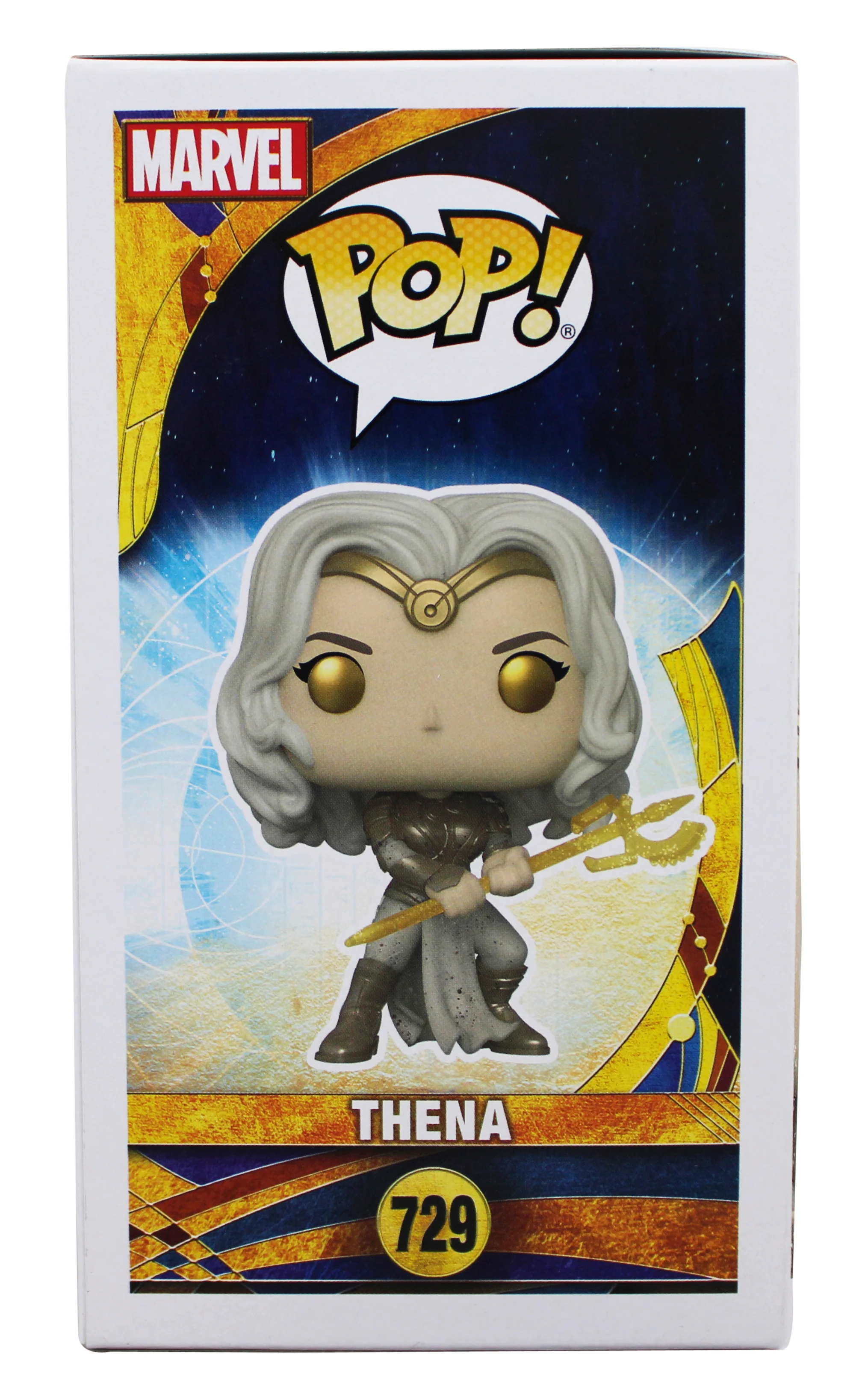 Angelina Jolie Eternals Signed Thena #729 Funko Pop Vinyl Figure BAS #BR40909 - Image 6