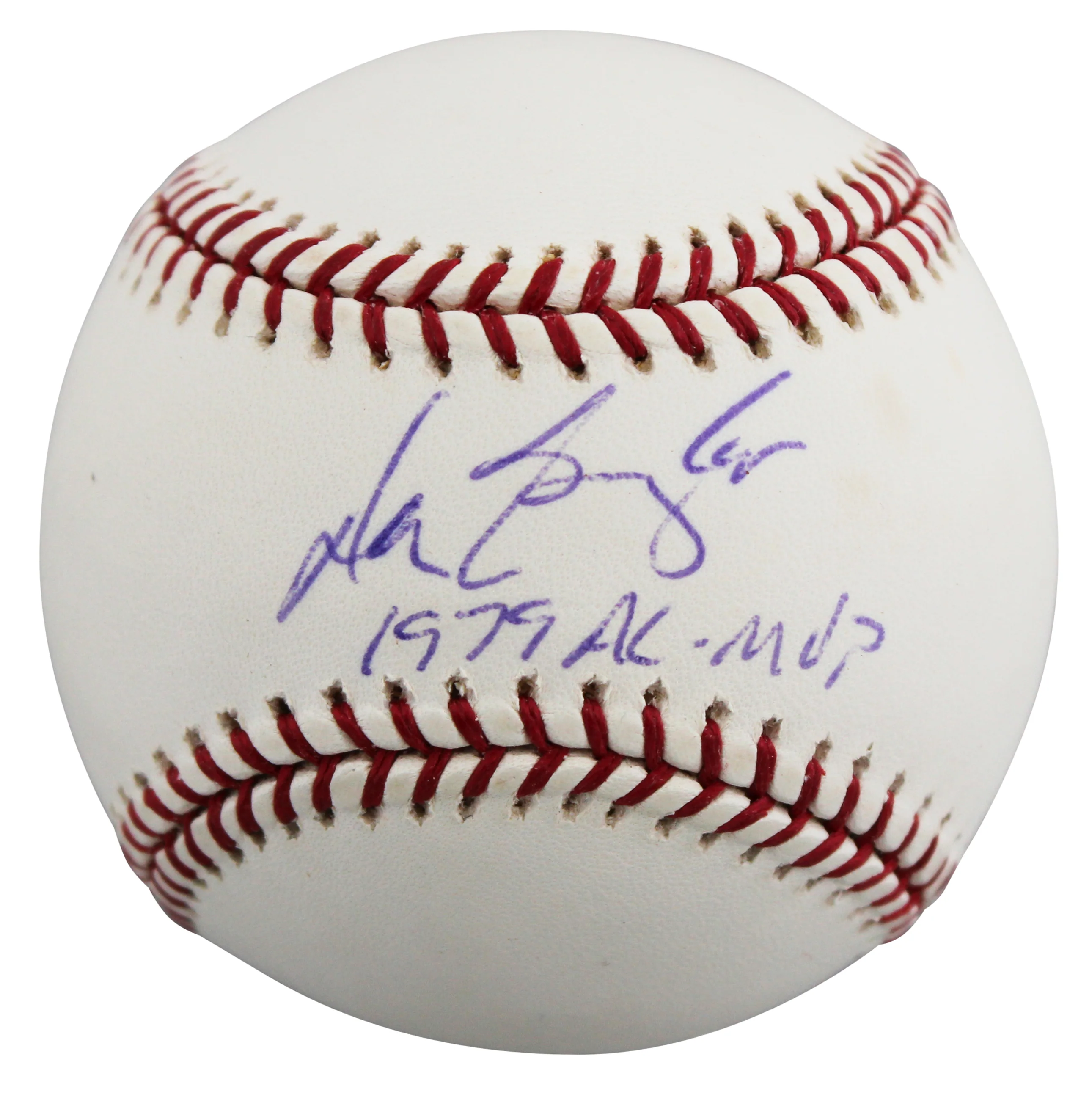 Angels Don Baylor "1979 AL MVP" Authentic Signed OML Baseball BAS #BU43410 - Image 3