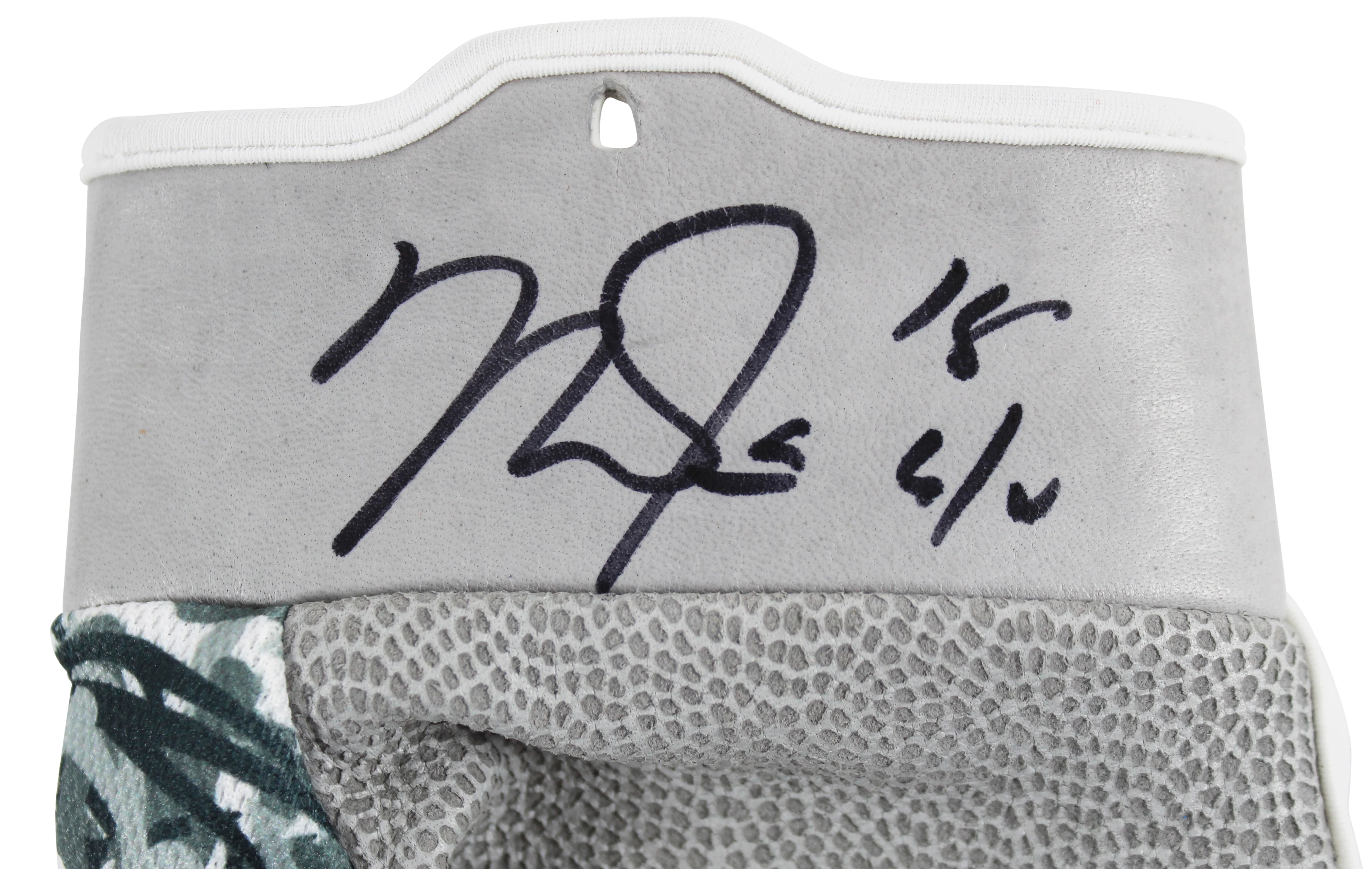 Angels Mike Trout "18 G/U" Signed 2018 Game Used Nike Batting Glove BAS #AB14660 - Image 3