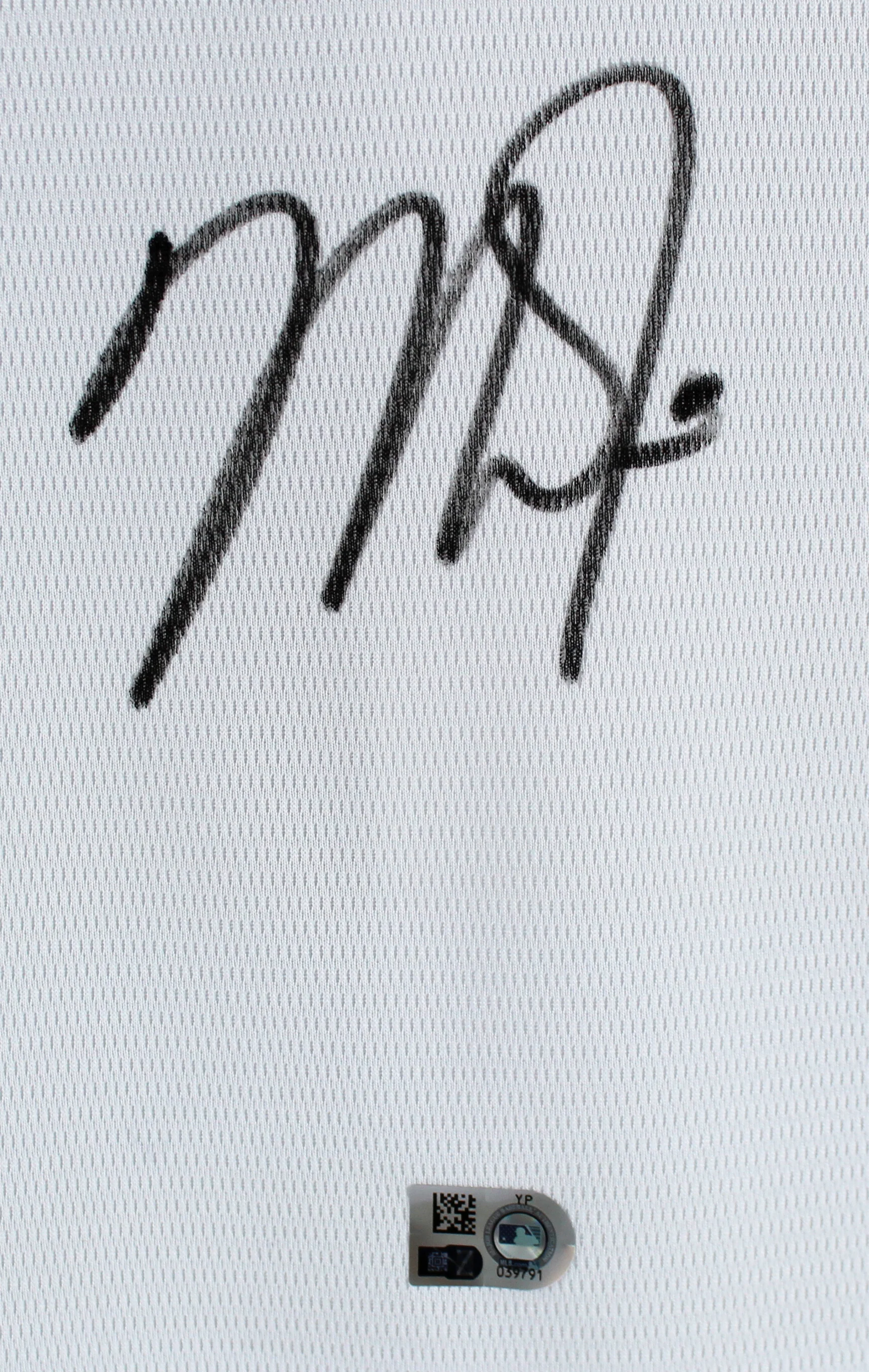 Angels Mike Trout Authentic Signed White Majestic Cool Base Jersey MLB Holo - Image 3