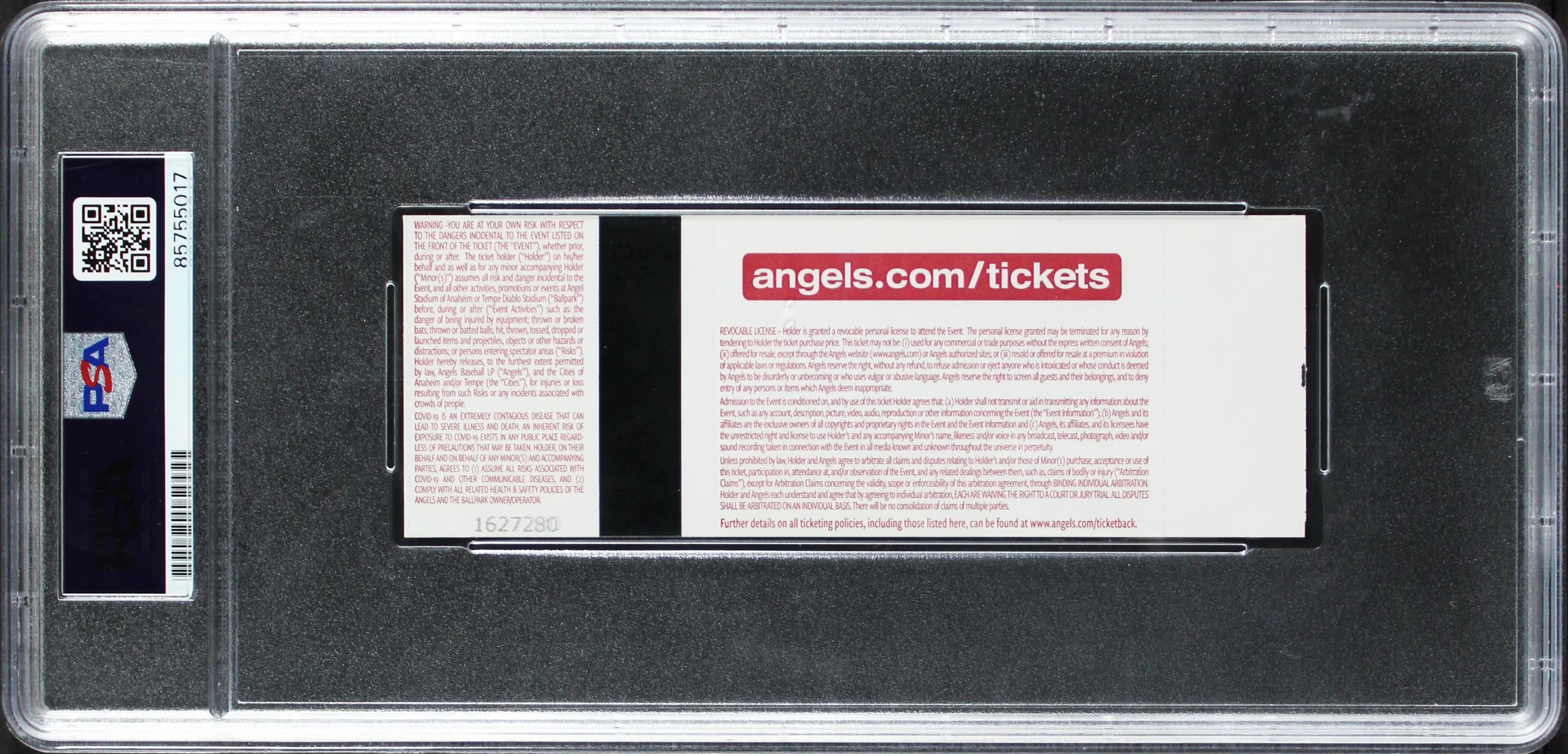 Angels Shohei Ohtani Signed 6/27/23 LAA Vs CWS Ticket Stub Auto 10! PSA Slabbed - Image 3