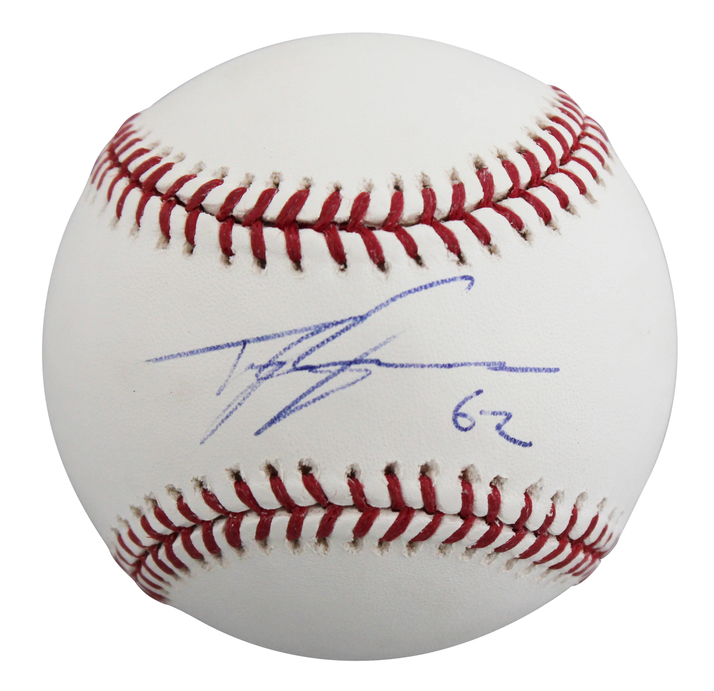 Angels Tyler Skaggs Authentic Signed OML Baseball Autographed BAS #BV01226 - Image 3