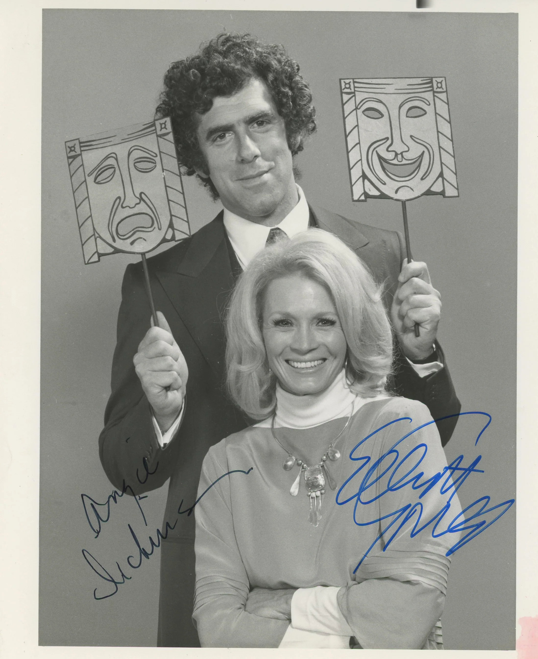 Angie Dickinson & Elliott Gould Actors Authentic Signed 8x10 Photo BAS #BN29191 - Image 2
