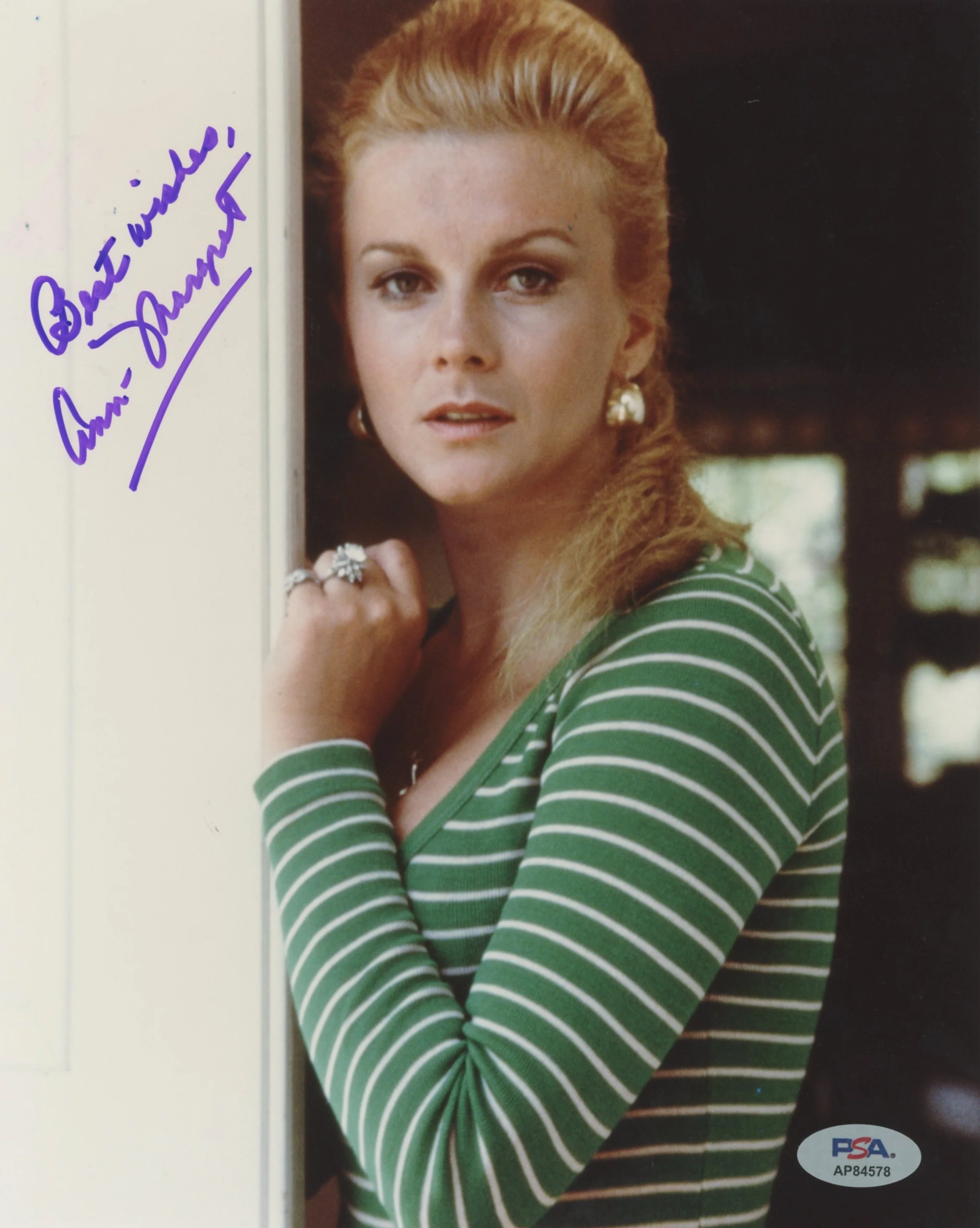 Ann-Margret The Villain "Best Wishes" Authentic Signed 8x10 Photo PSA #AP84578 - Image 2