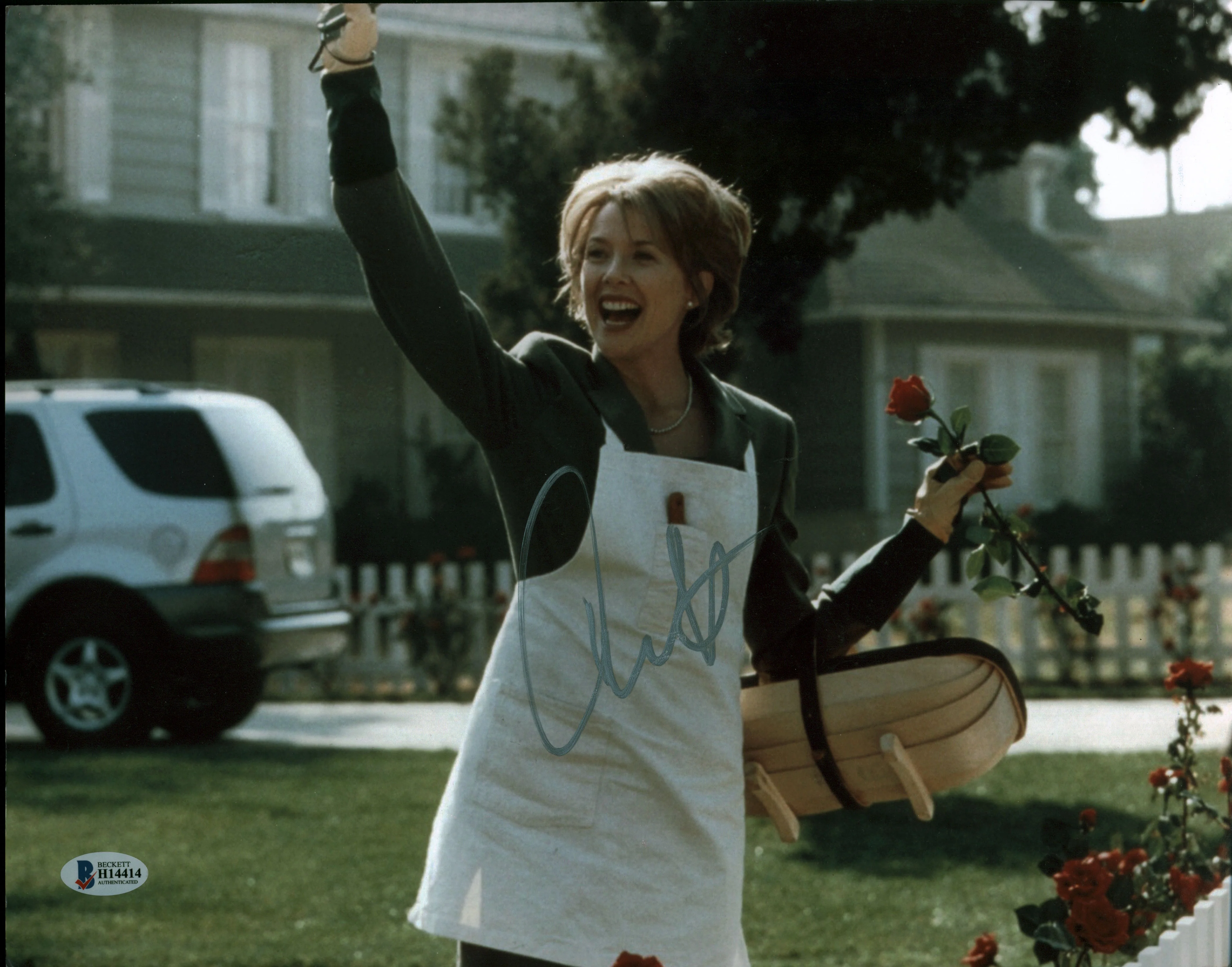 Annette Bening American Beauty Authentic Signed 11x14 Photo BAS #U14414 - Image 2