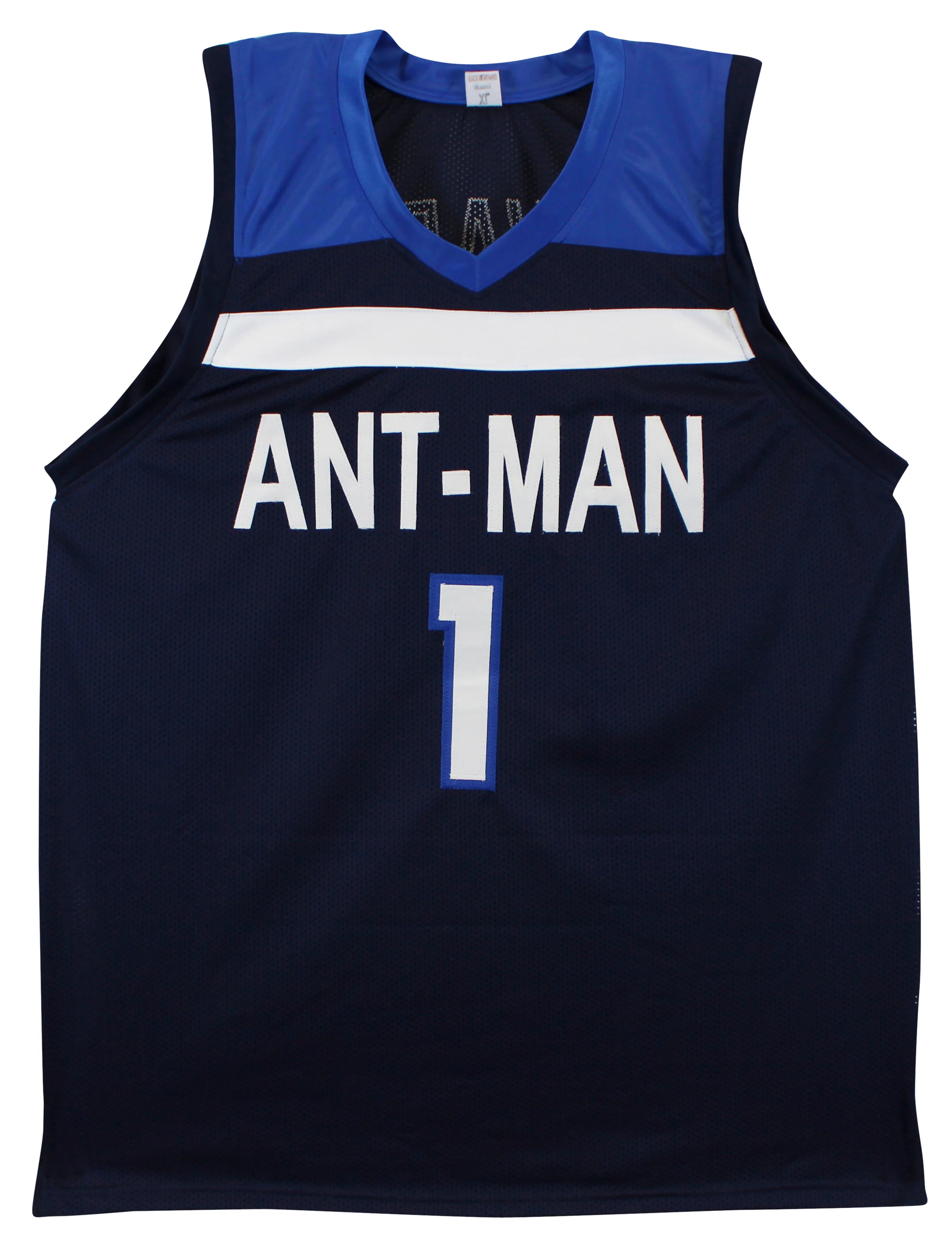 Anthony Edwards Authentic Signed Navy Blue Pro Style Jersey Autographed JSA - Image 4